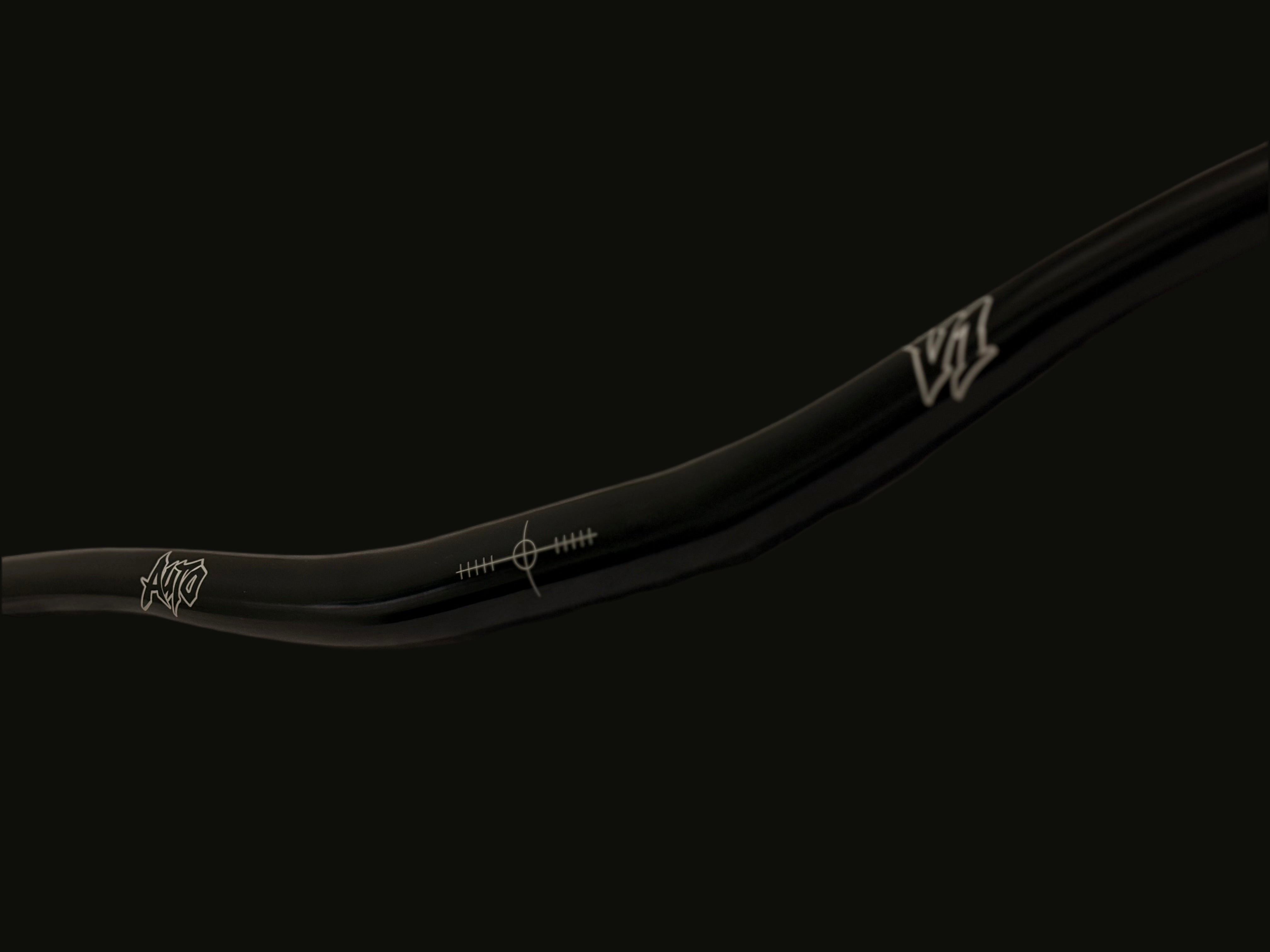 AUTOCUSTOMS V1 Black Handlebars (31.8mm) *SHIPS SAME DAY*-2