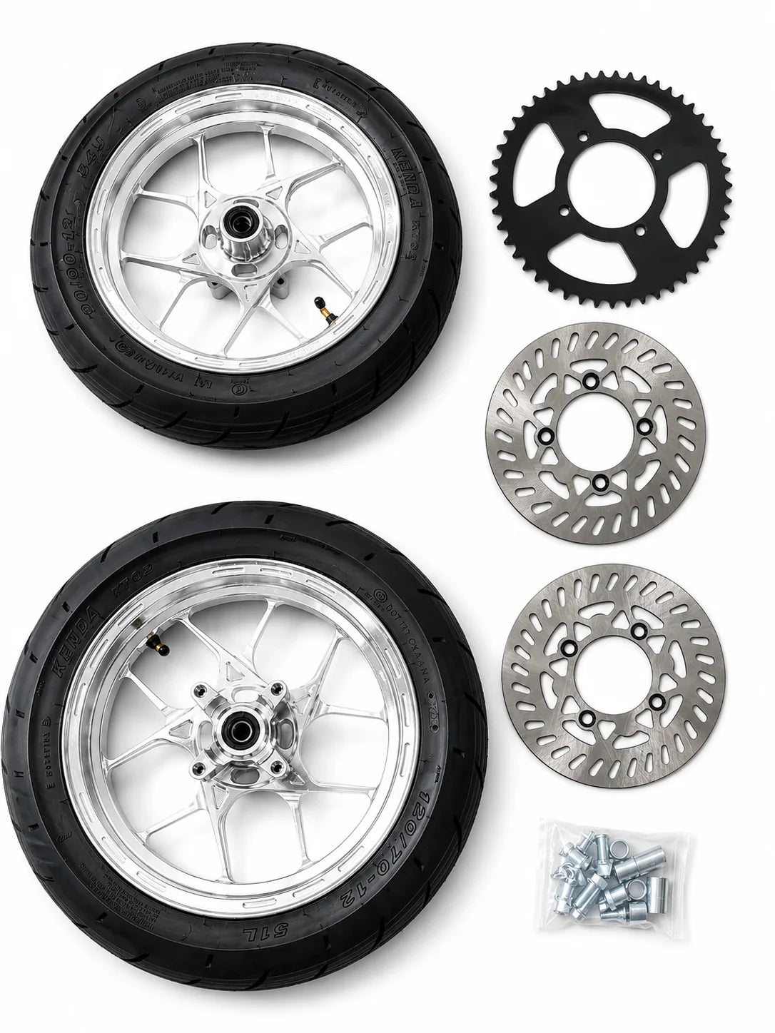 CNC Chrome Wheel Set-4