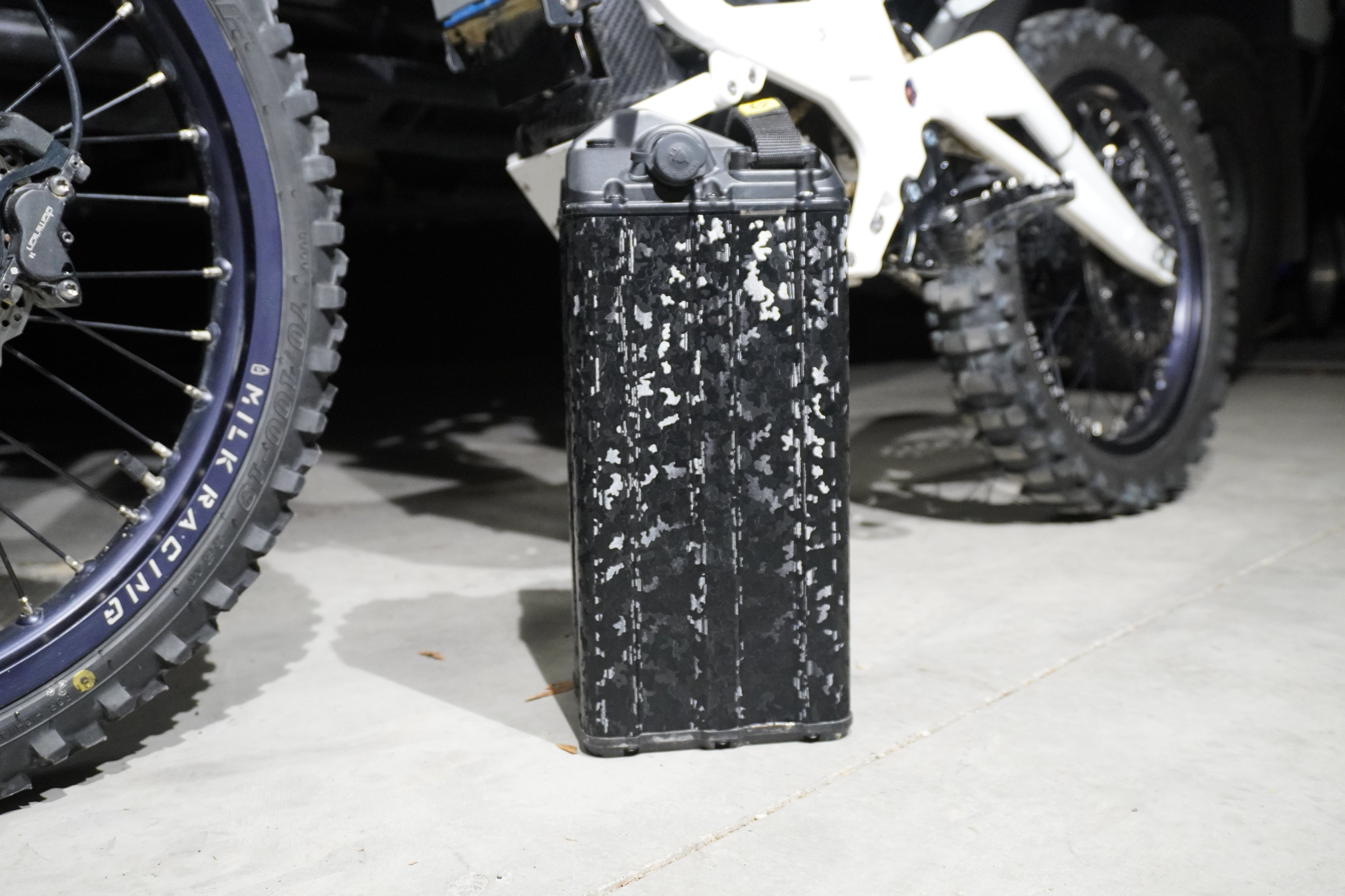 E-Bike ShadowSlate Black Camouflage Wrap-2
