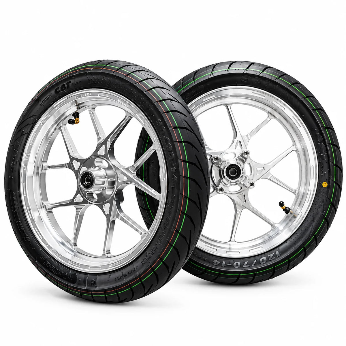 CNC Chrome Wheel Set-2