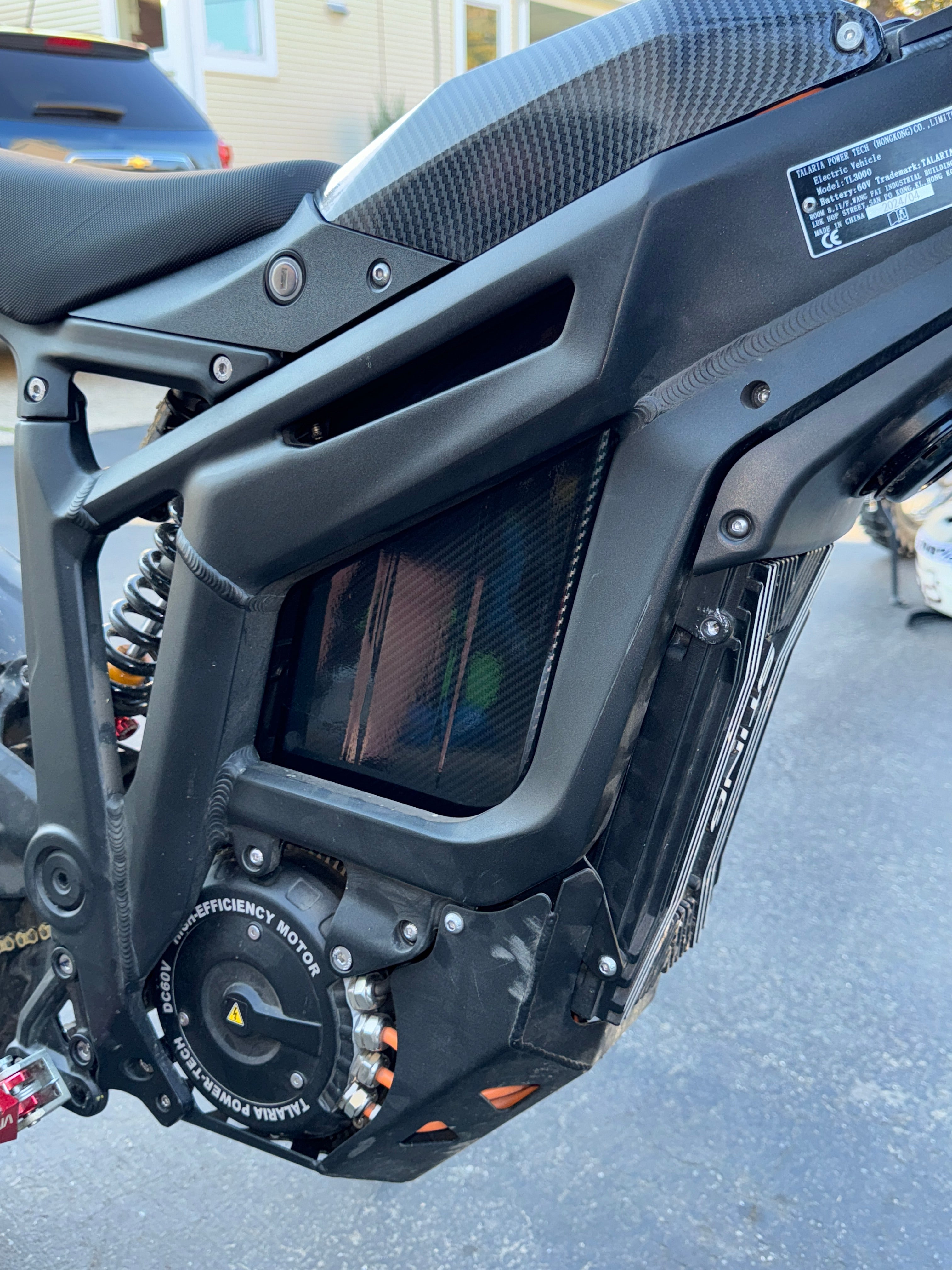E-Bike Carbon Fiber Battery Wrap-5