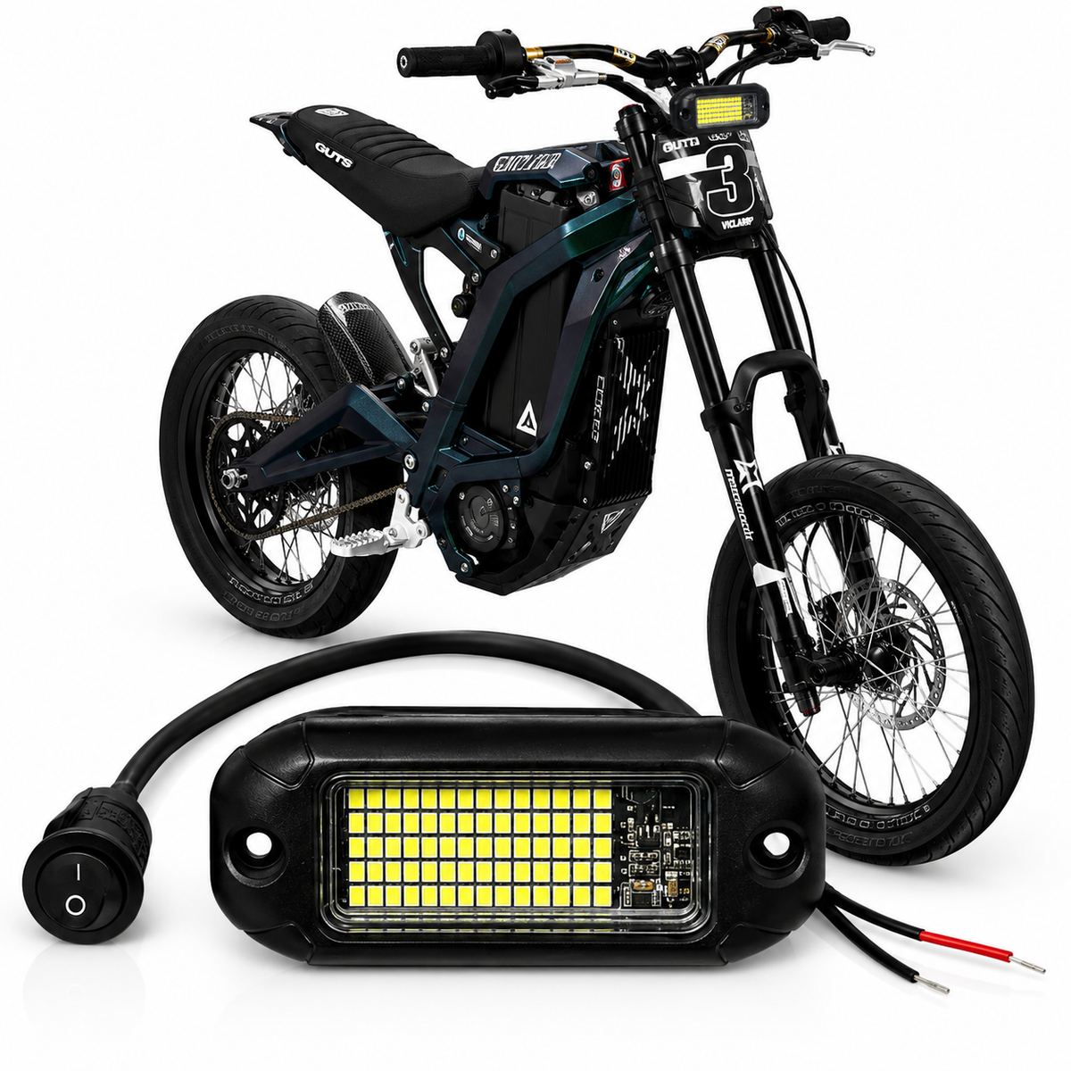 Surron Light Bee V3 Plug & Play Rock Light-1