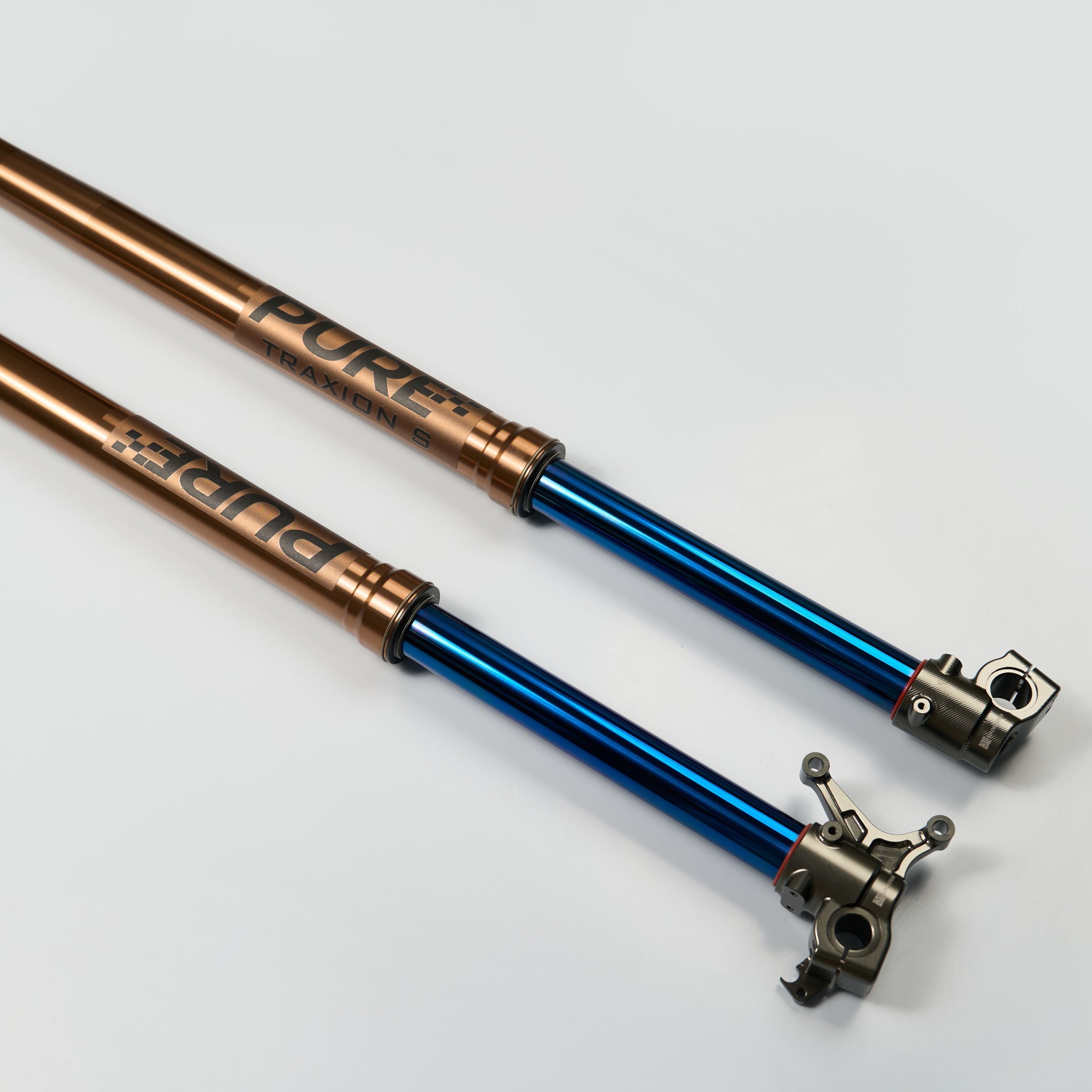 Pure Racing Surron Ultra/Talaria Komodo Forks (Titanium Lowers)-3