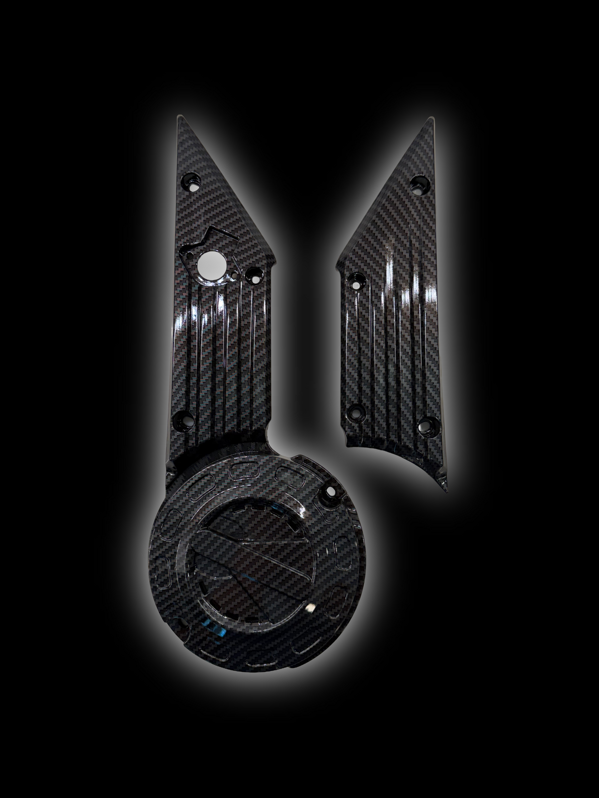 Talaria xxx Imitation Carbon Fiber Side Panels-1