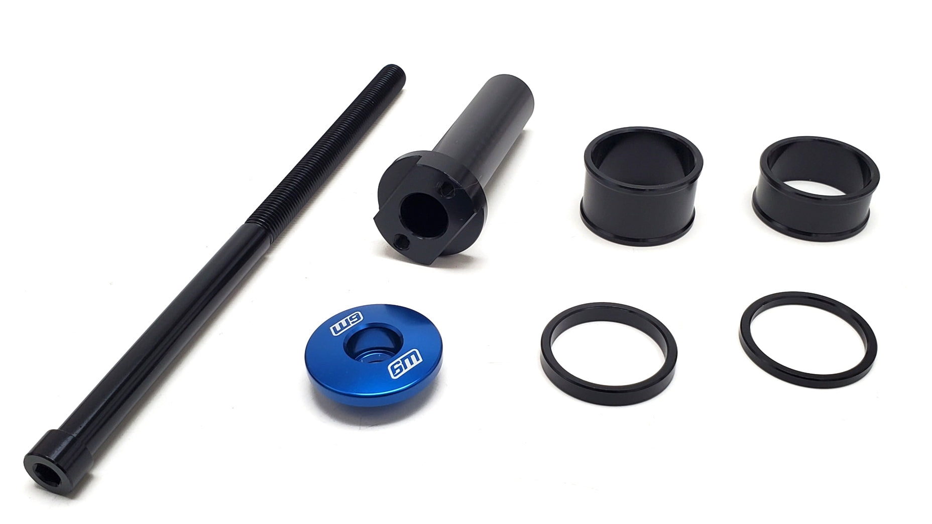 Warp 9 Stem Lock - W9 Fender Adapter Compatible - For Forks Without a Fender Mount on Lower Clamps-5