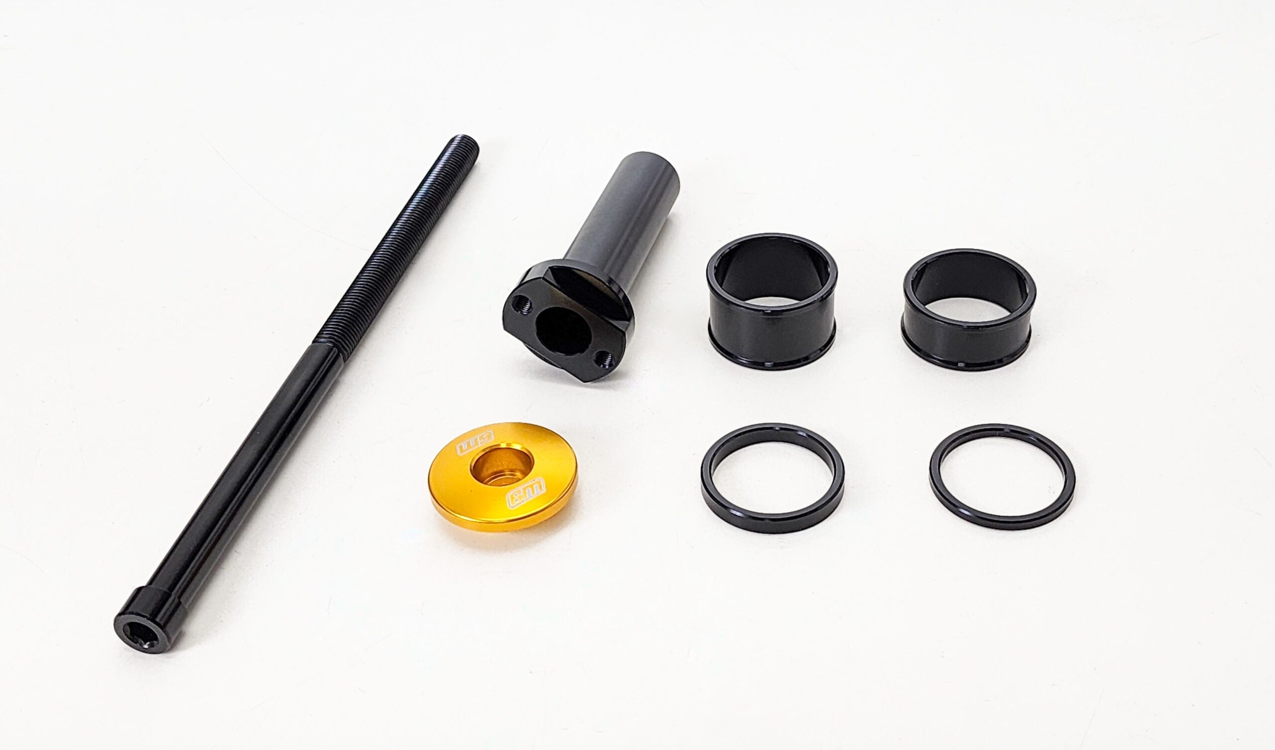 Warp 9 Stem Lock - W9 Fender Adapter Compatible - For Forks Without a Fender Mount on Lower Clamps-7