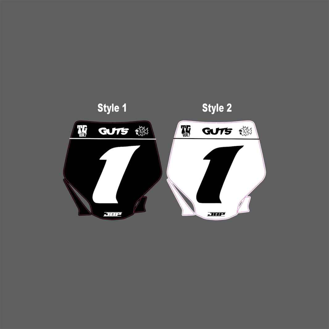 Stark Varg Race Front Plate Decal