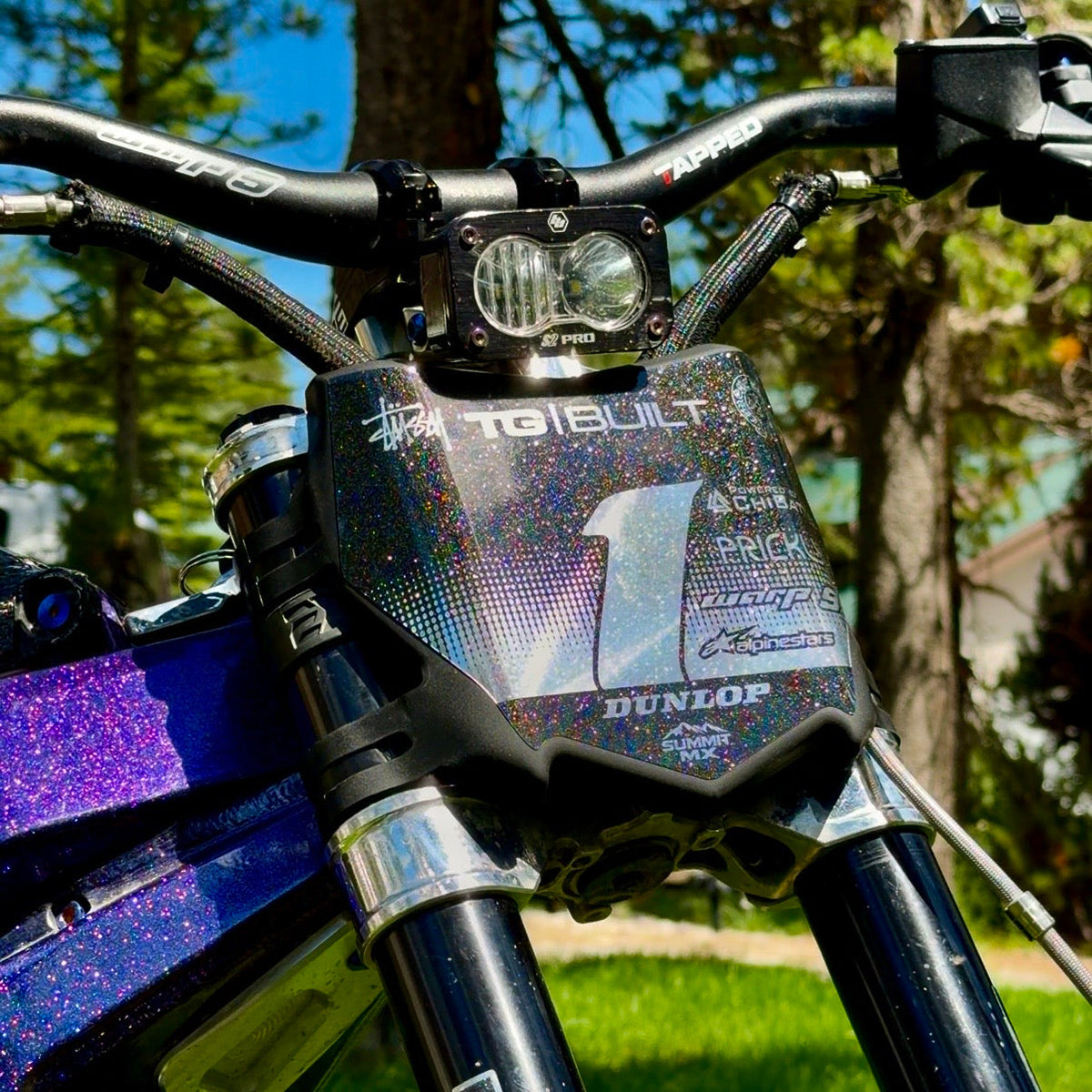 Horizon Number Plate Decal-1
