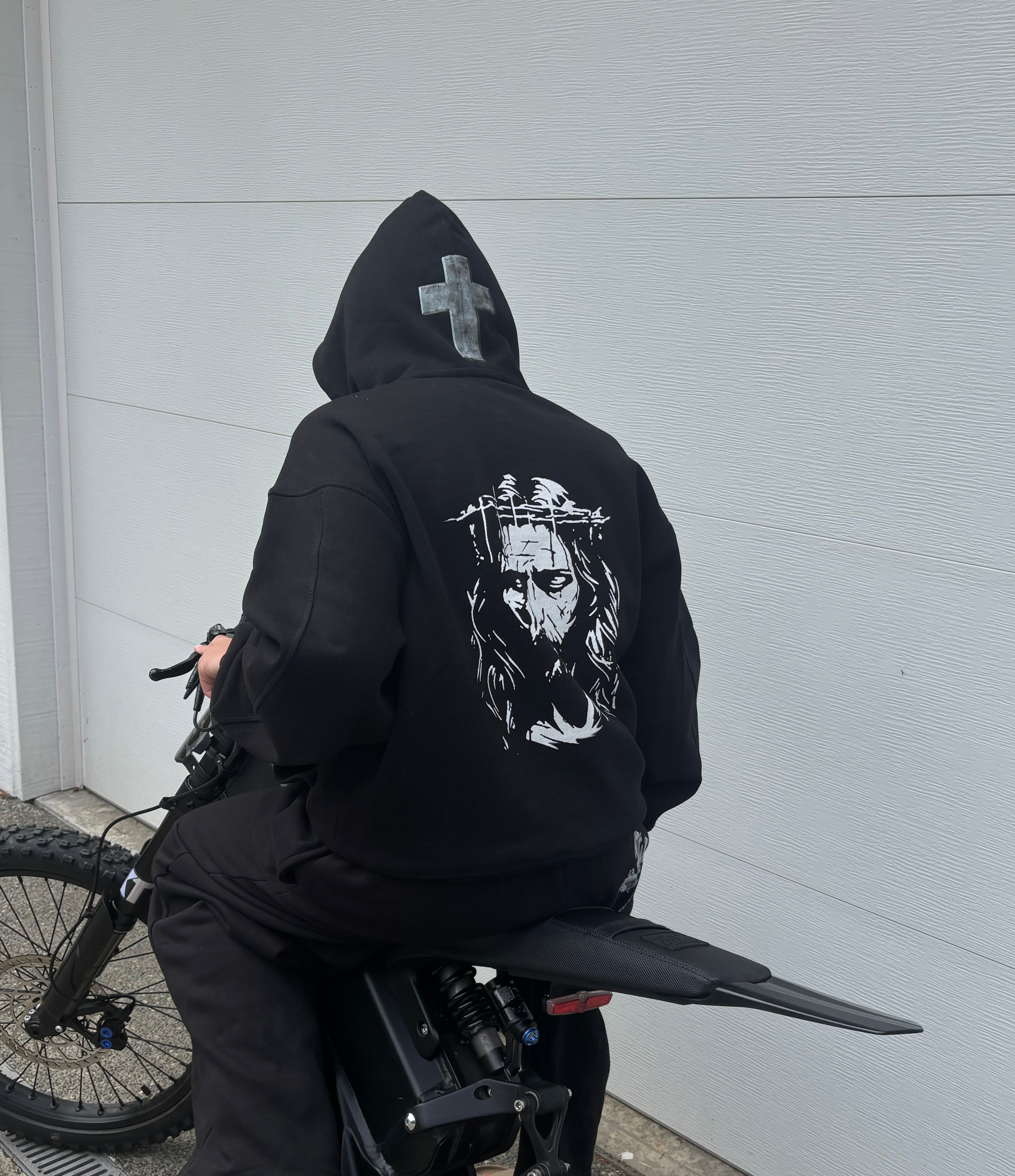 14 OZ Black Urban Hoodie-5