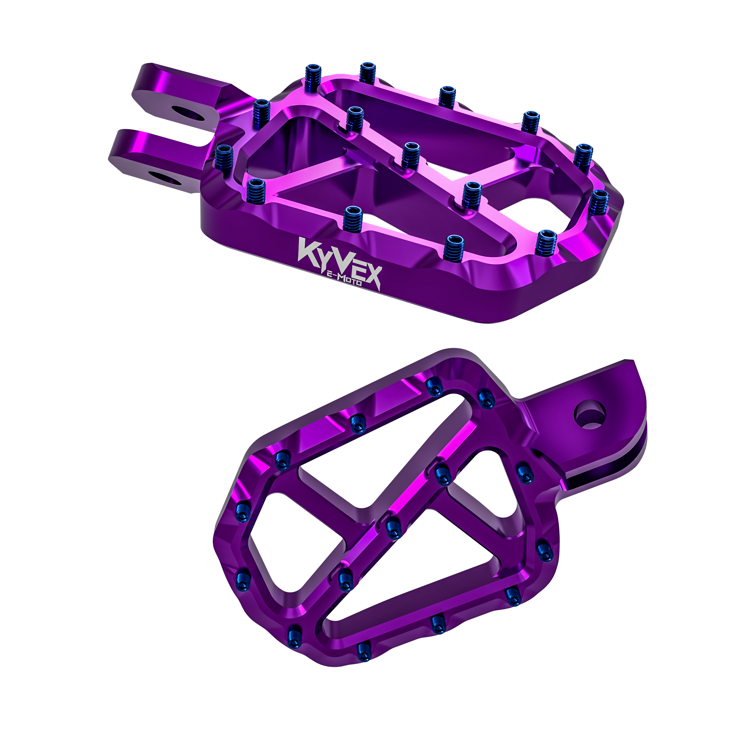 KyVex Billet Wide Foot Pegs-7