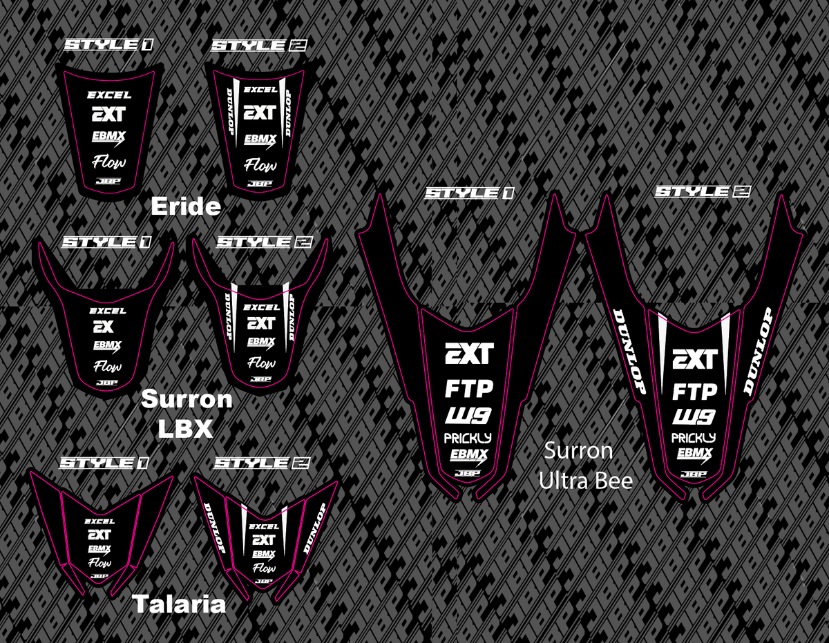 E-Bike Rear Fender Decal-2