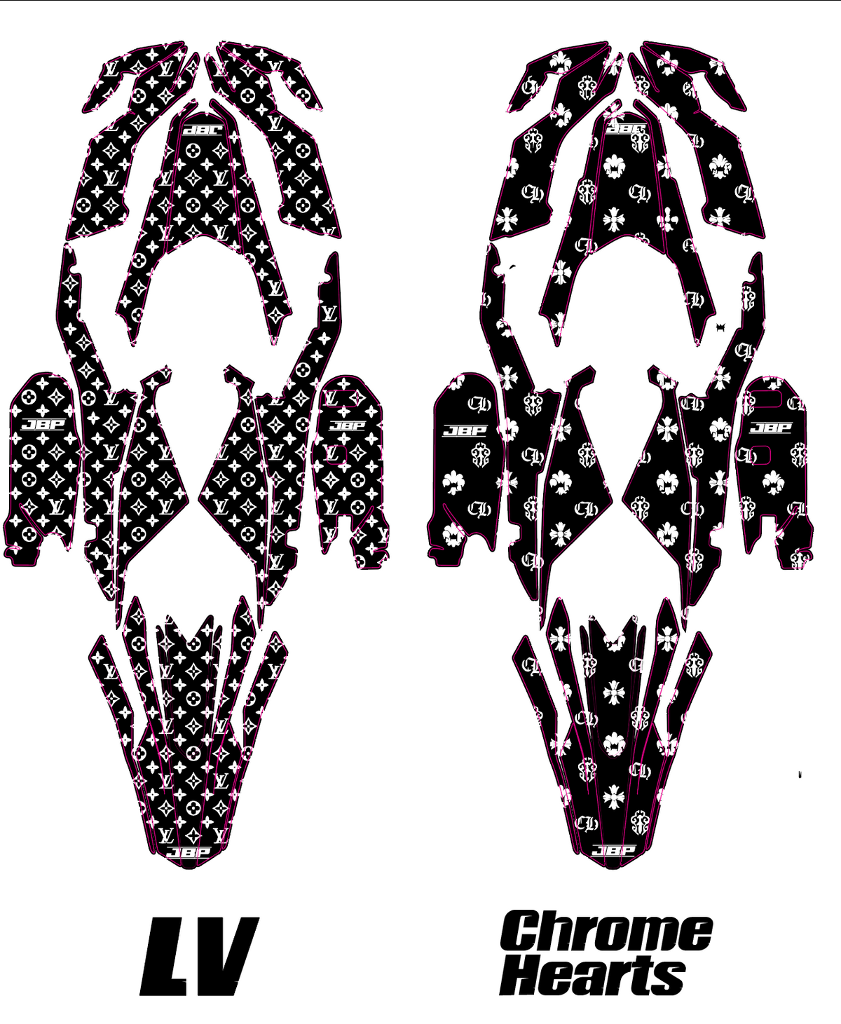 (R-Tech) Designer Ultra Bee Plastics Wraps-2