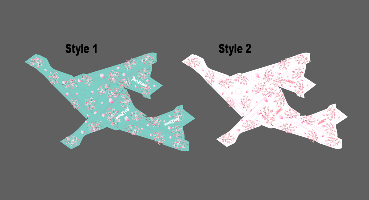 Yozma IN10 Cherry Blossom Graphics Kit-1