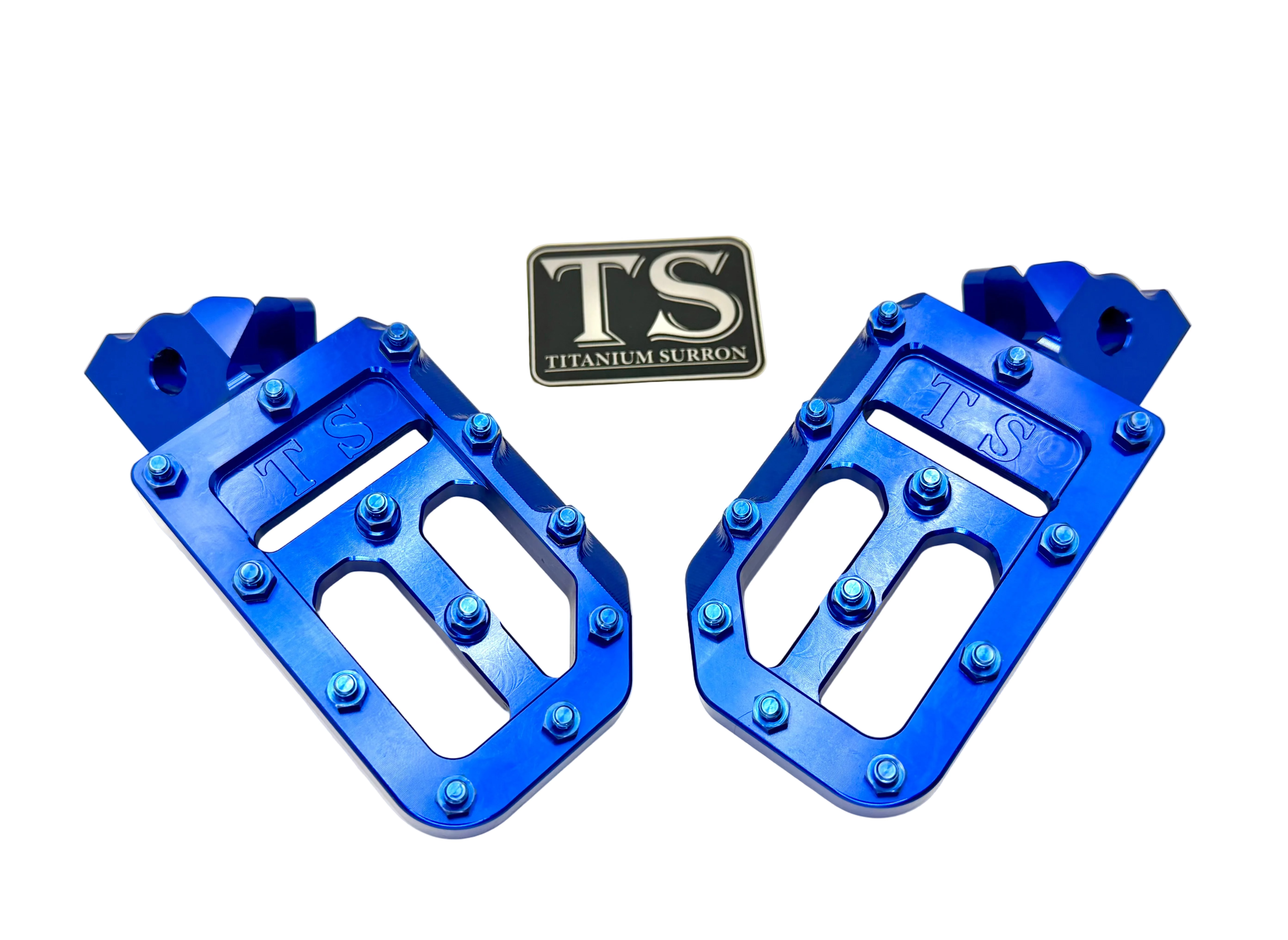 TS Custom Foot Pegs w/ Titanium Grips for Talaria and Altis-6
