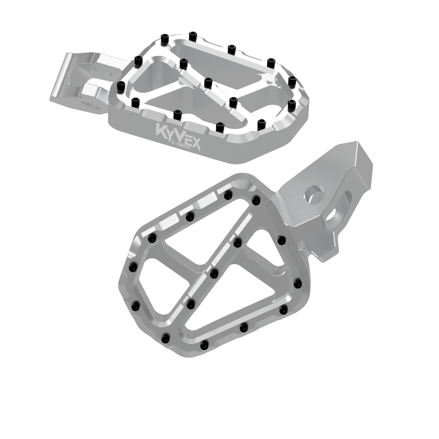 KyVex Billet Wide Foot Pegs - Ultra Bee Compatible-10