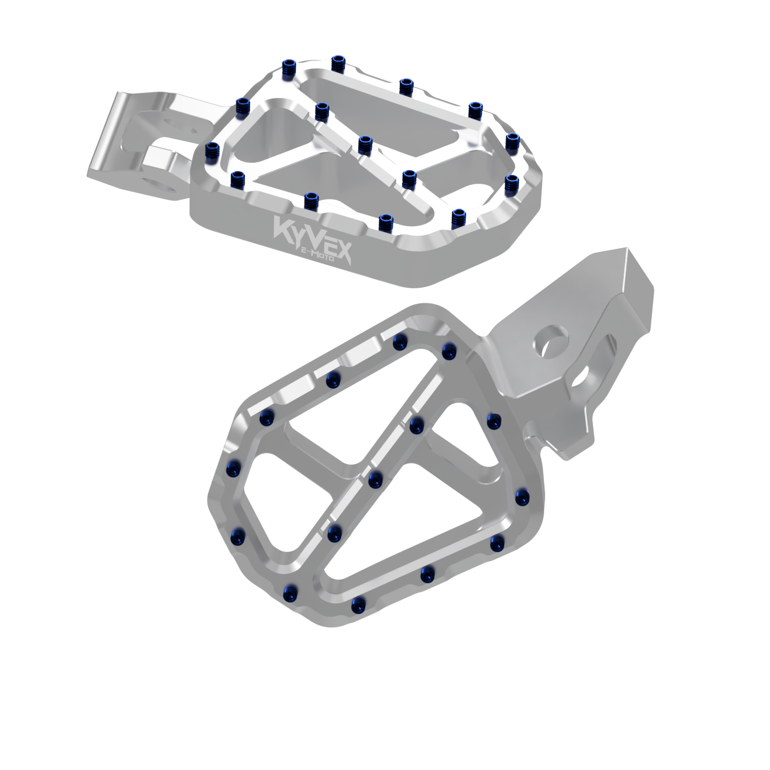 KyVex Billet Wide Foot Pegs - Ultra Bee Compatible-11