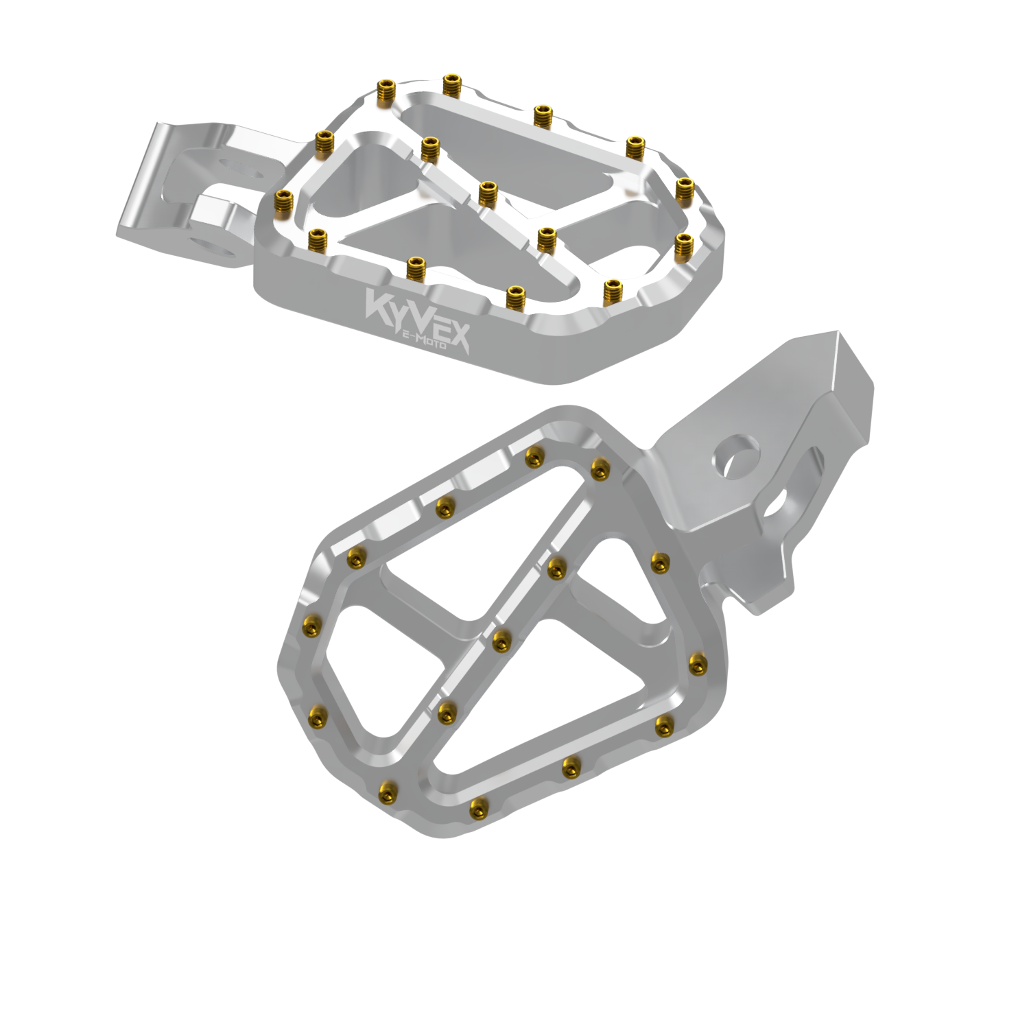 KyVex Billet Wide Foot Pegs - Ultra Bee Compatible-13