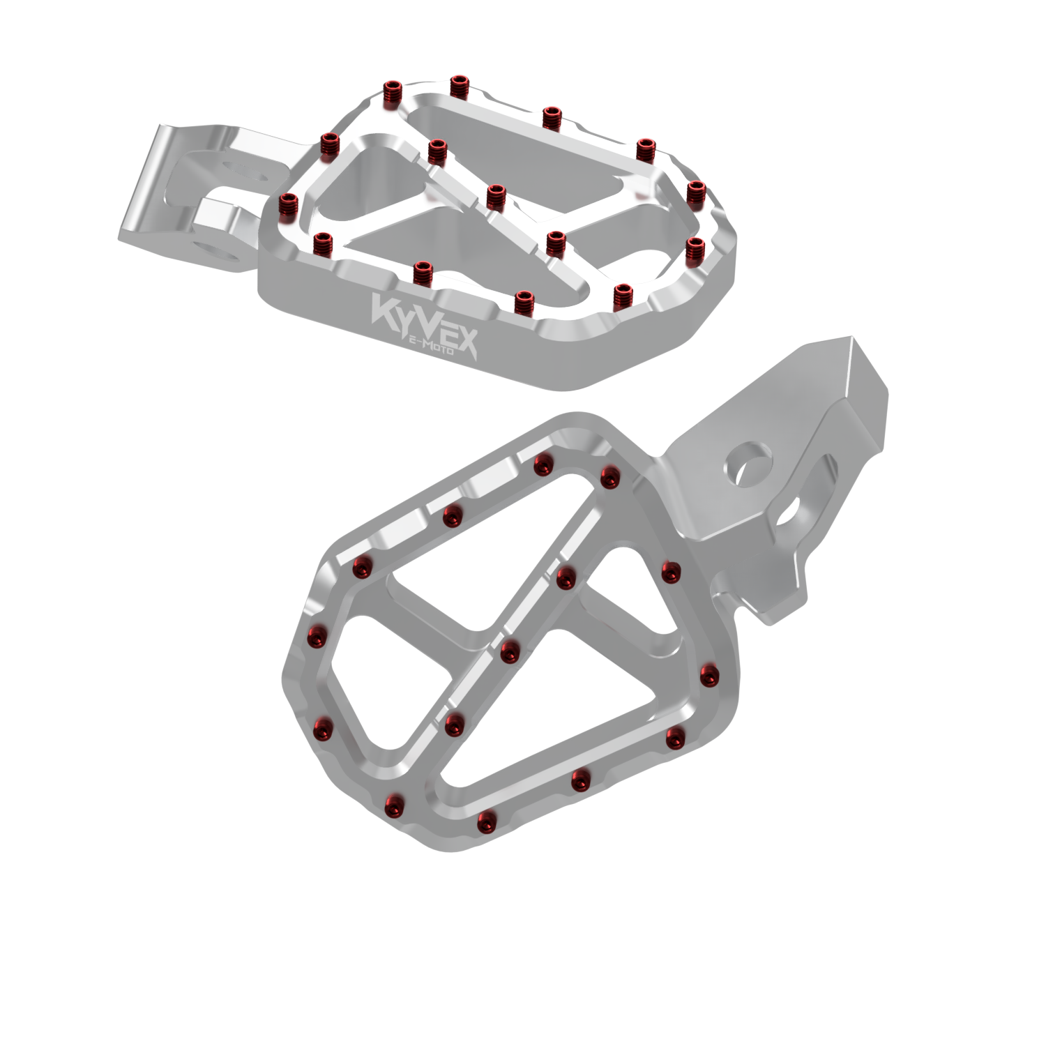 KyVex Billet Wide Foot Pegs - Ultra Bee Compatible-12