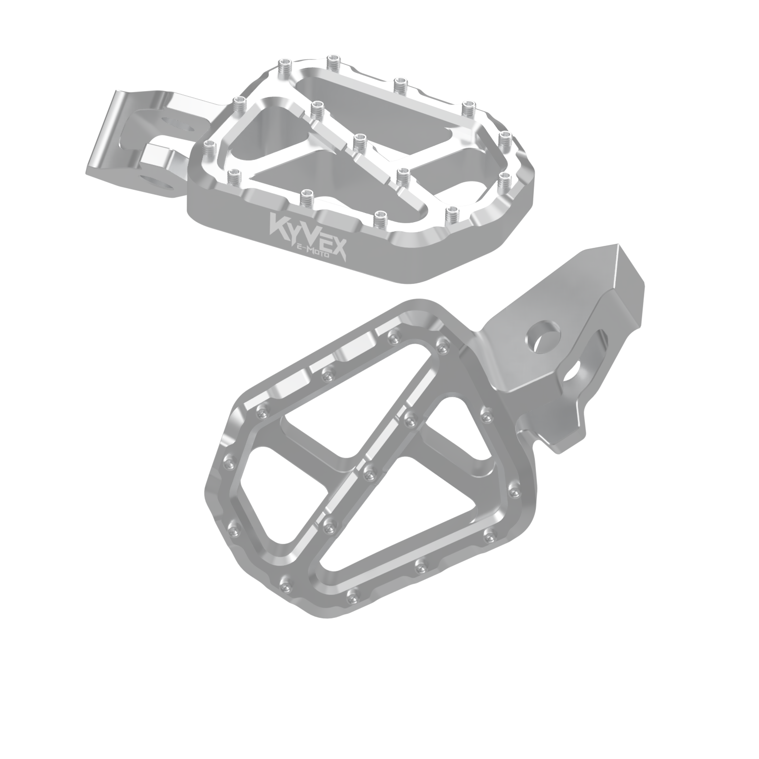 KyVex Billet Wide Foot Pegs - Ultra Bee Compatible-9