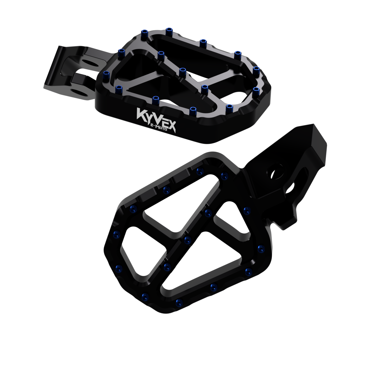 KyVex Billet Wide Foot Pegs - Ultra Bee Compatible-17