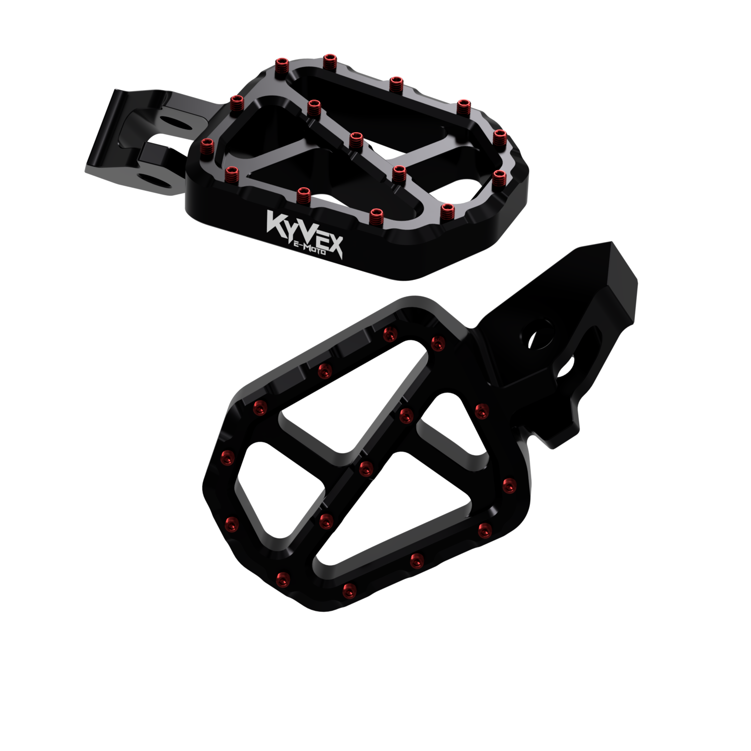 KyVex Billet Wide Foot Pegs - Ultra Bee Compatible-18