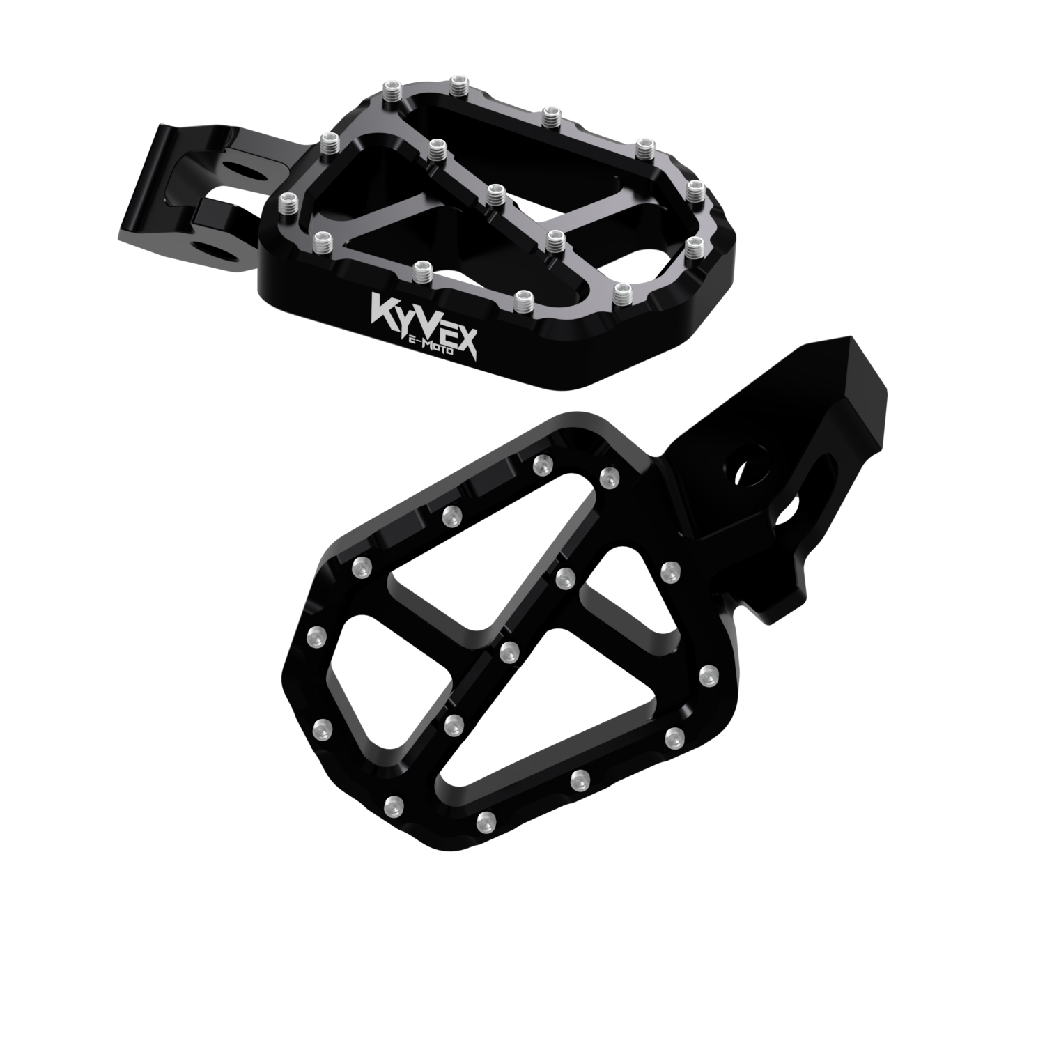 KyVex Billet Wide Foot Pegs - Ultra Bee Compatible-20