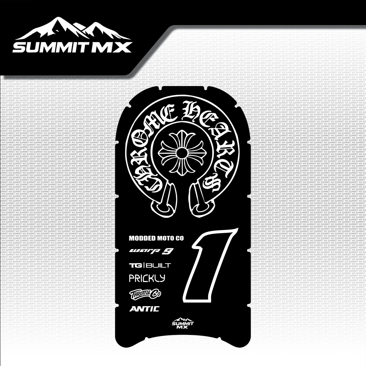 Chrome Hearts Antic Battery Decal-1