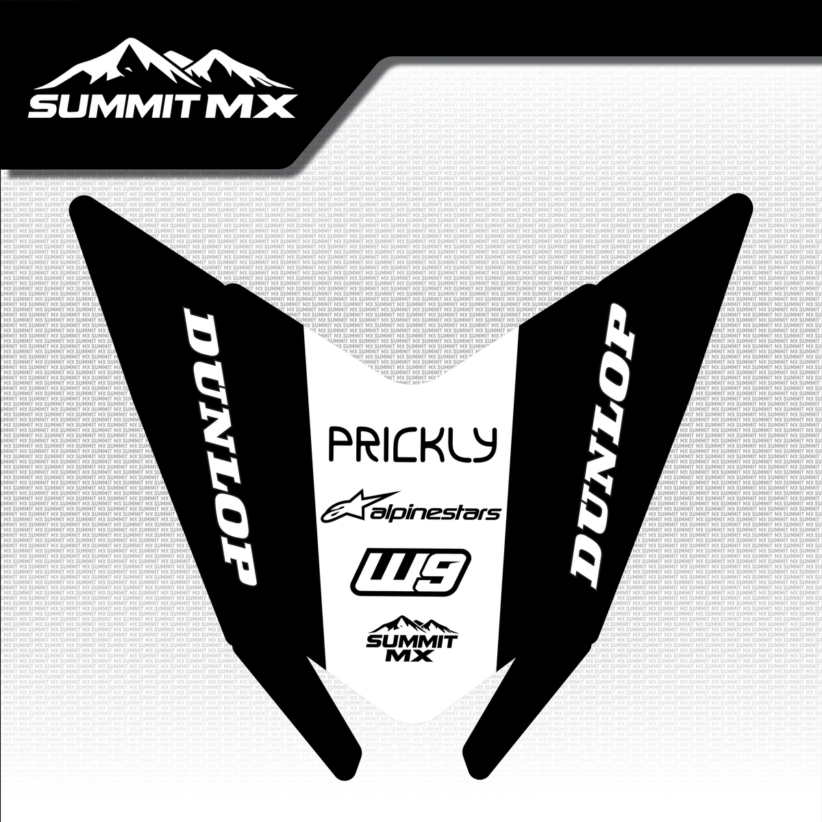 Talaria Sting Short Rear Fender Decal-3
