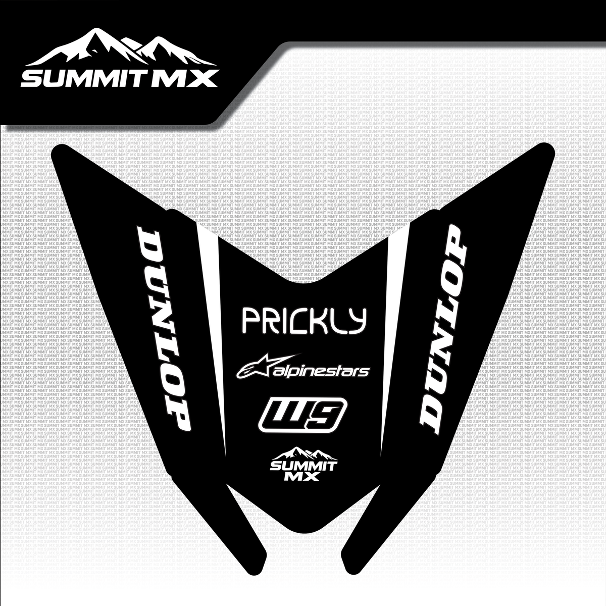 Talaria Sting Short Rear Fender Decal-2