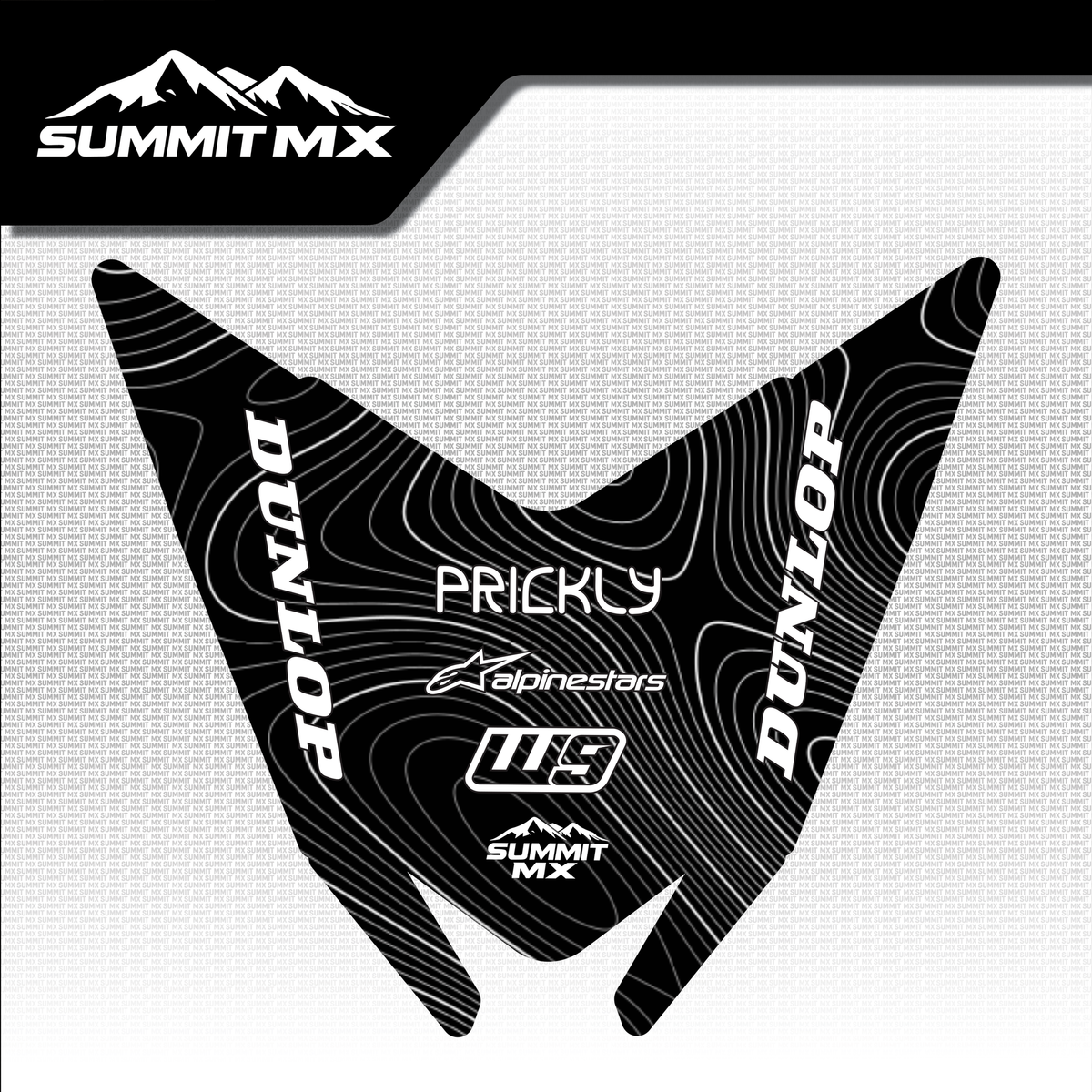 Talaria Sting Short Rear Fender Decal-4