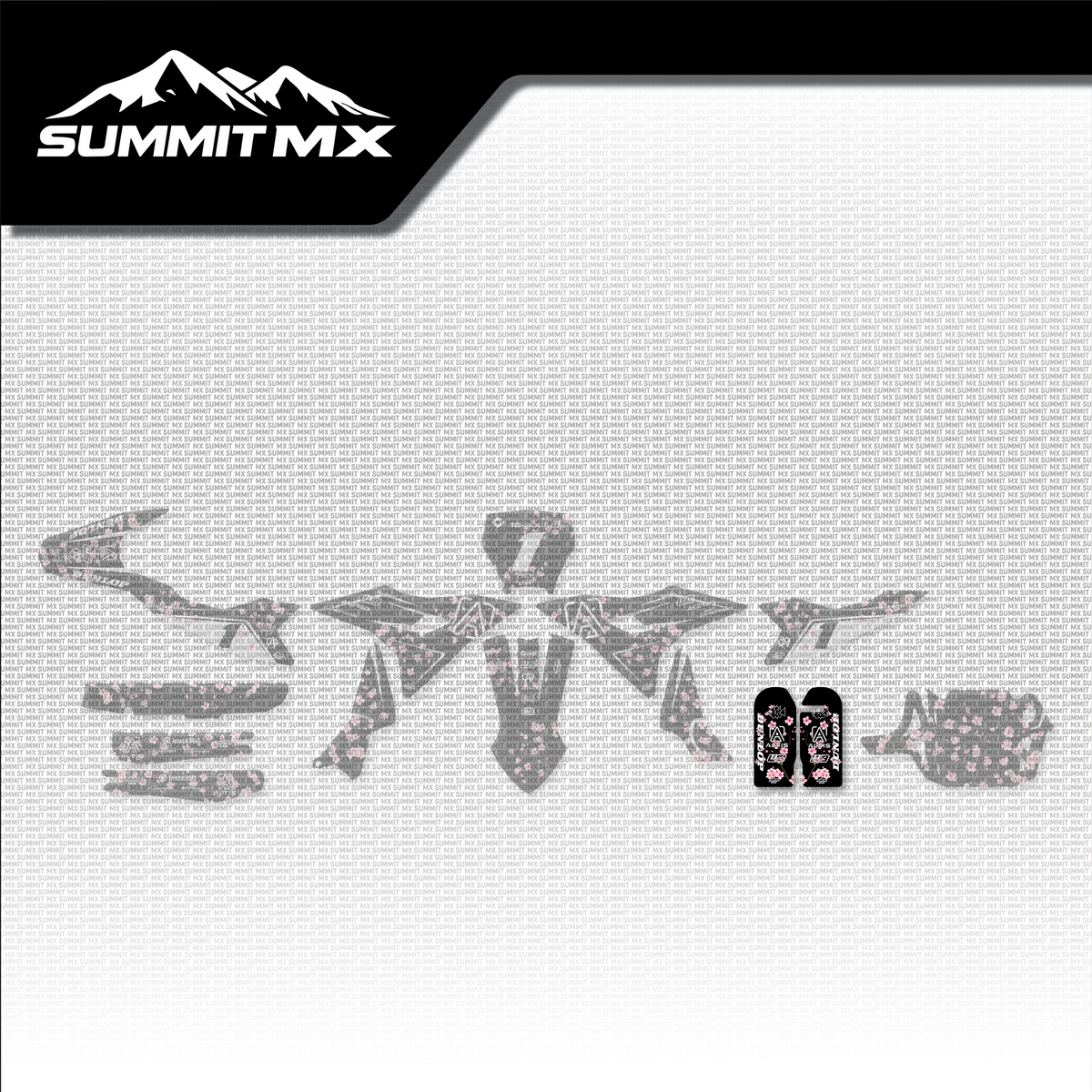 Cherry Blossom Decal for Altis Delta Fork Guards-2