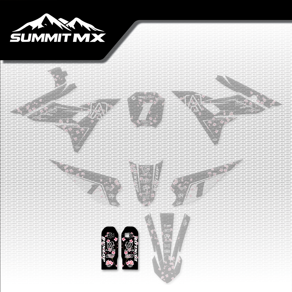 Cherry Blossom Decal for Altis Sigma Fork Guards-2