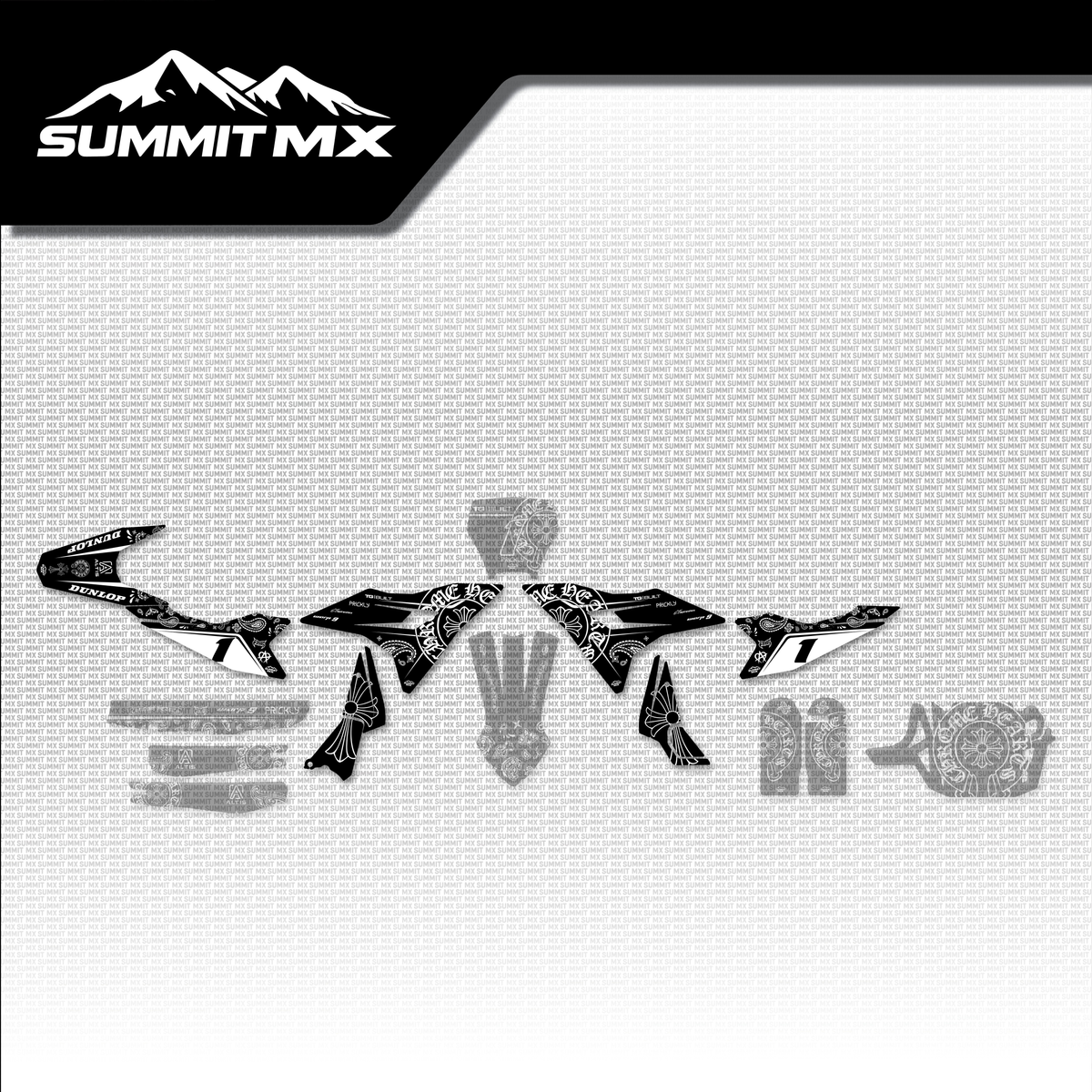 Chrome Hearts Altis Delta Graphics Kit (Body Plastics Only)-3