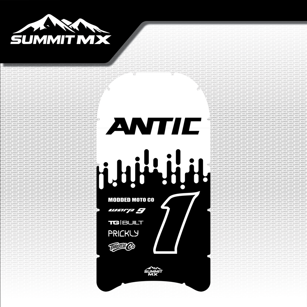 Drip Antic Battery Decal