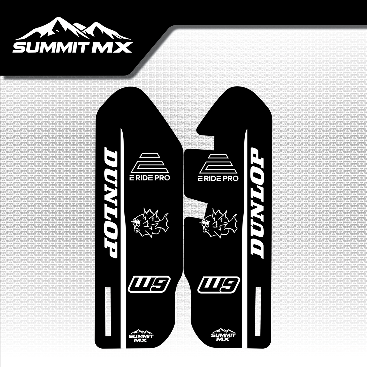 Eride Pro 3.0/SR Fork Guard Decal-2
