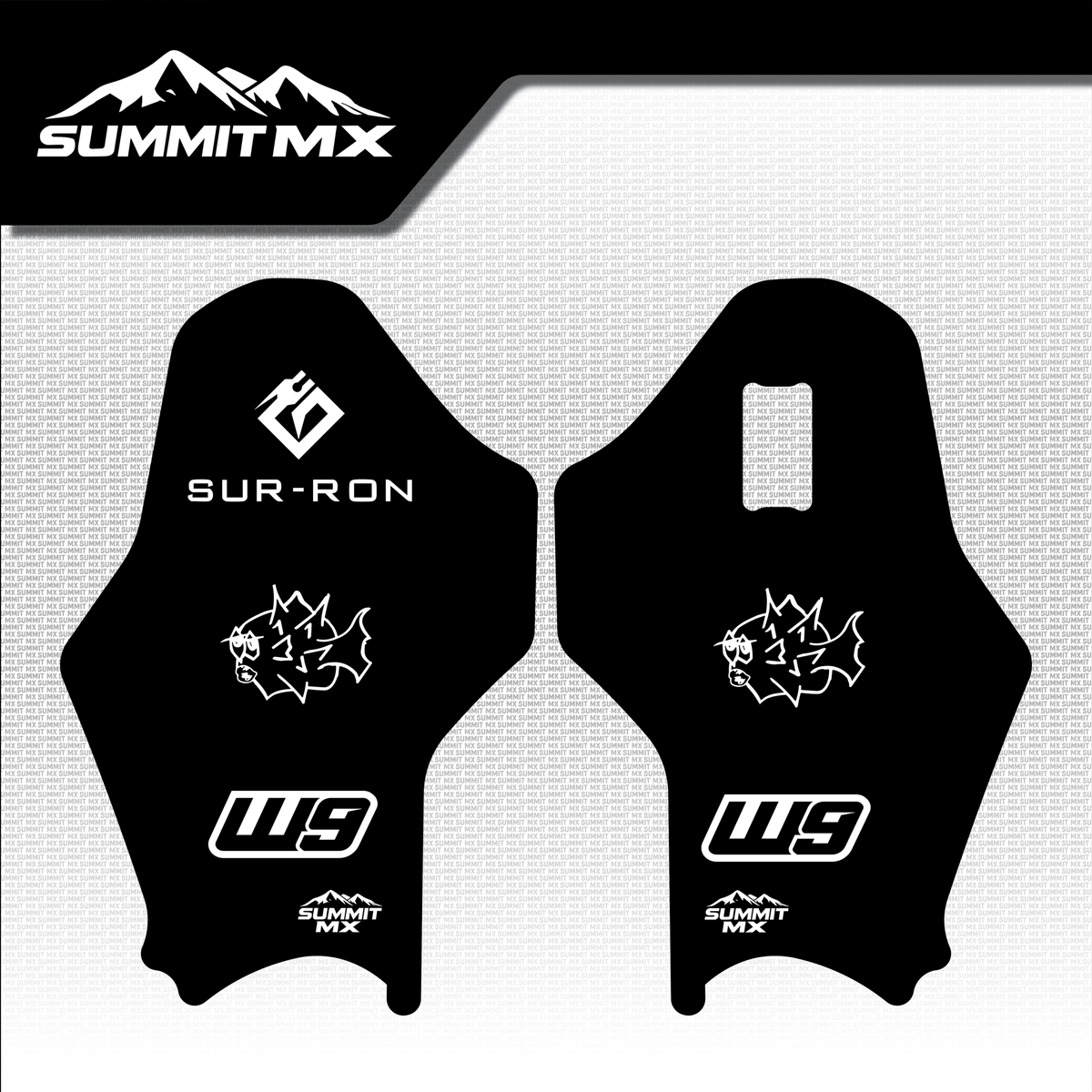 Hyper Bee Fork Guard Decal-1