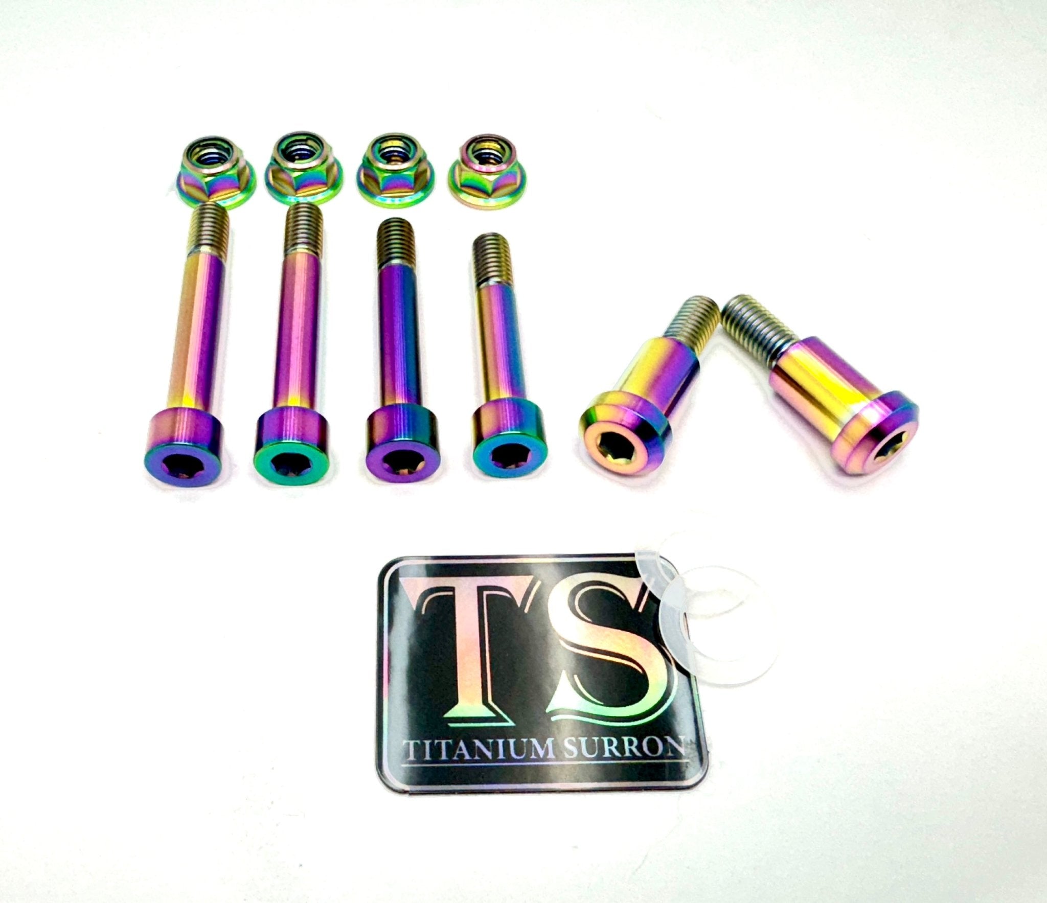 Titanium Rear Suspension/ Linkage Bolt Kit for Surron LBX & Segway X260-4
