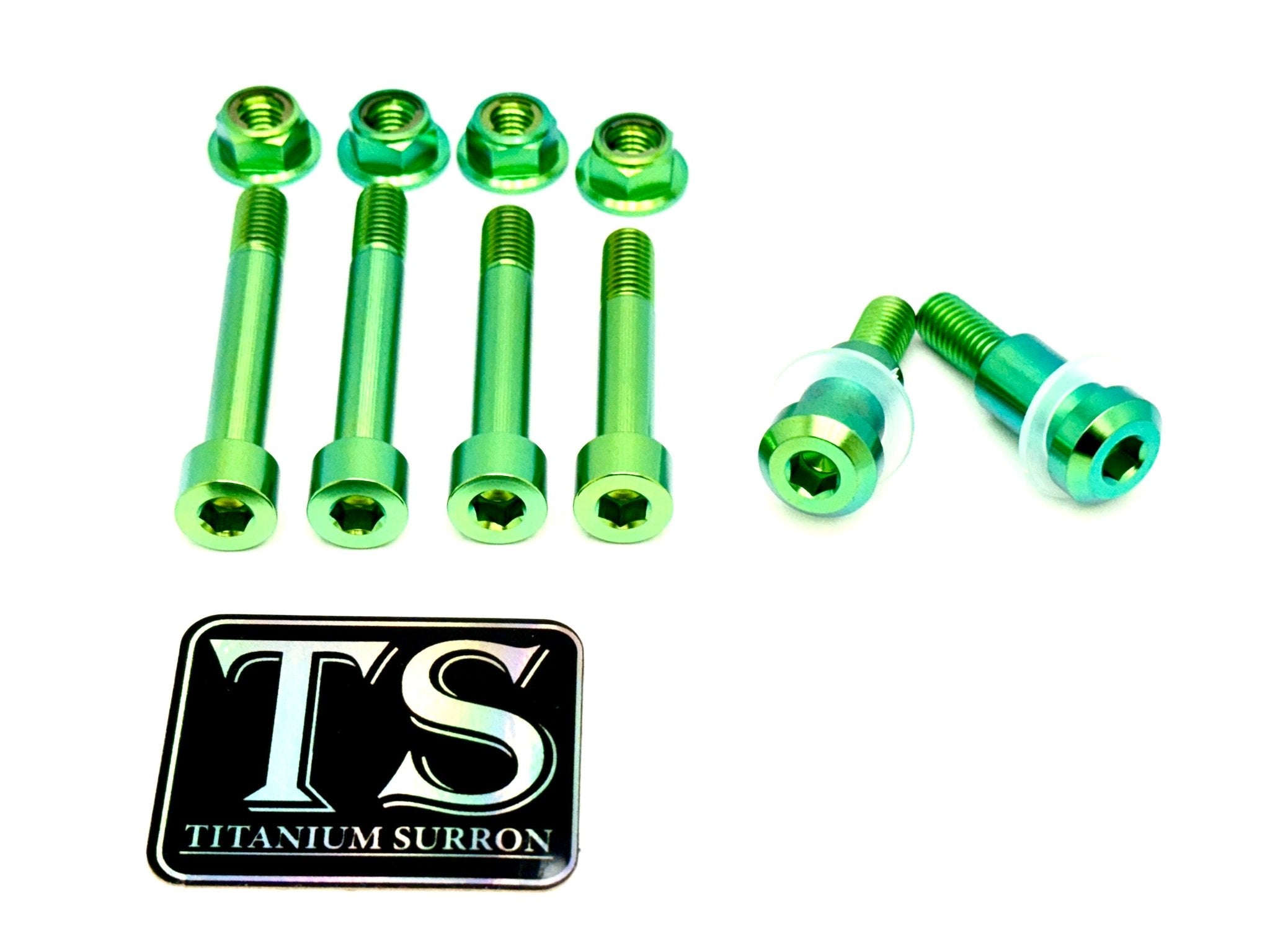 Titanium Rear Suspension/ Linkage Bolt Kit for Surron LBX & Segway X260-7