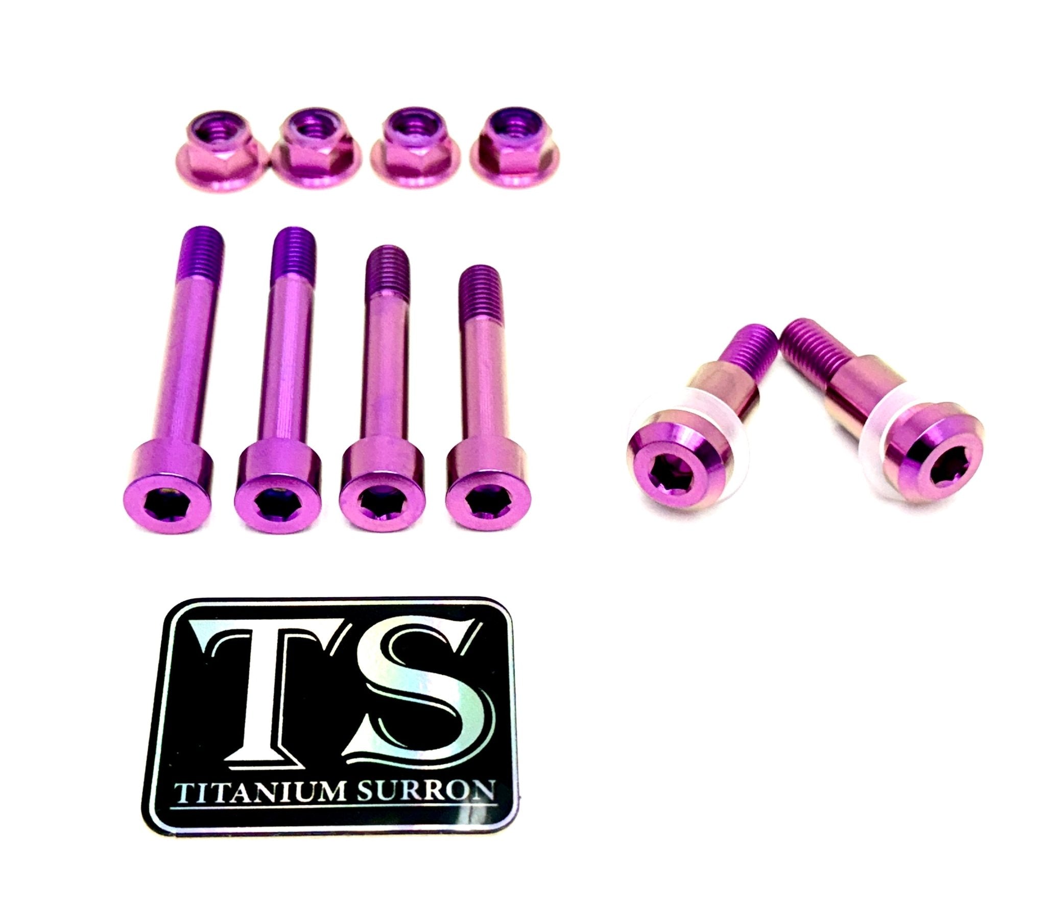 Titanium Rear Suspension/ Linkage Bolt Kit for Surron LBX & Segway X260-8