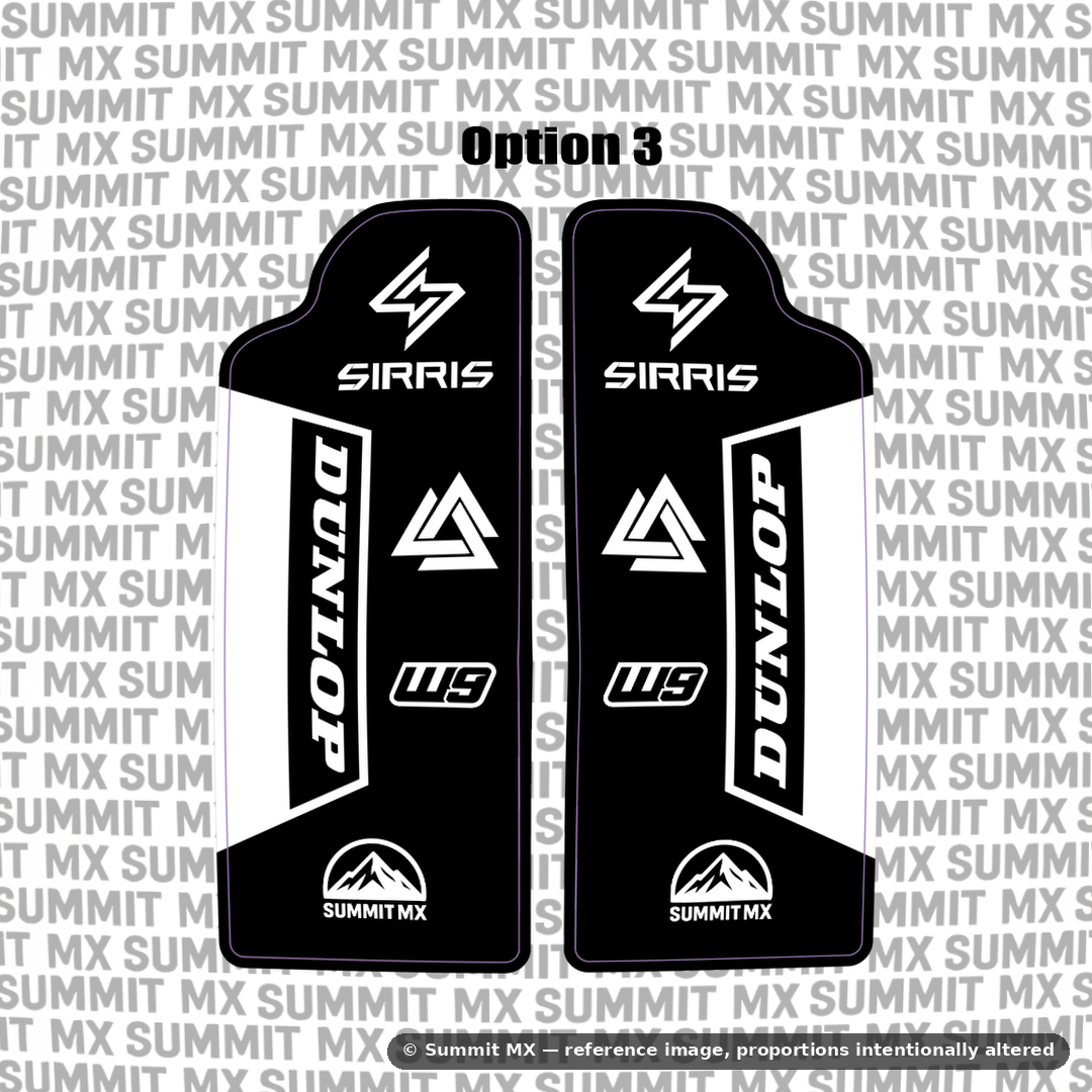 Sirris Fork Guard Decal-5