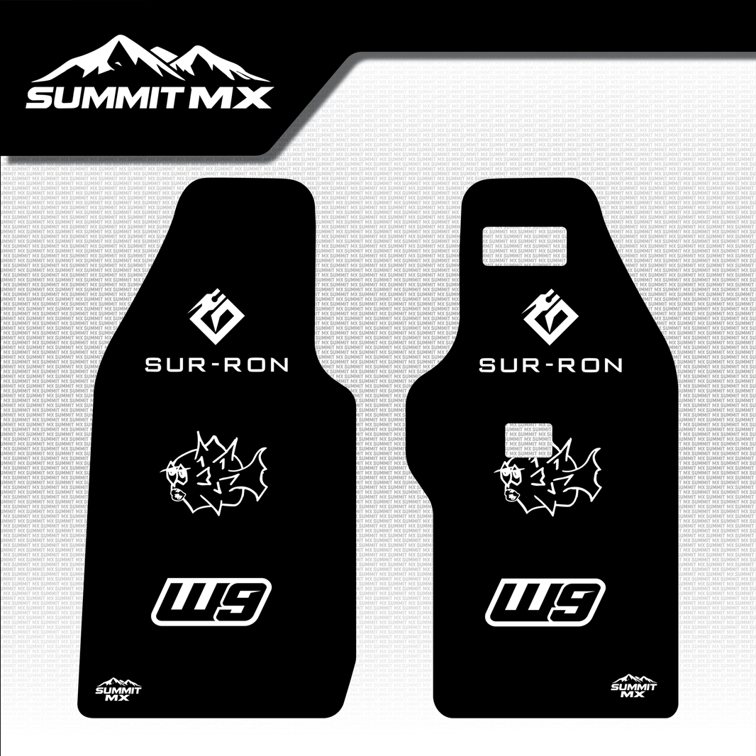 Storm Bee Fork Guard Decal