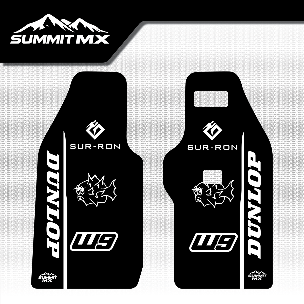 Storm Bee Fork Guard Decal-2