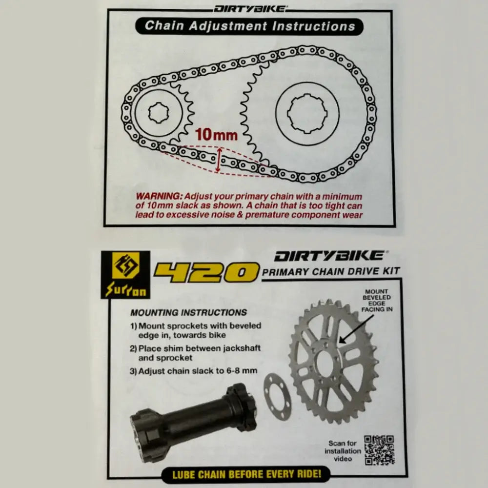 Surron Chain Drive 420-2