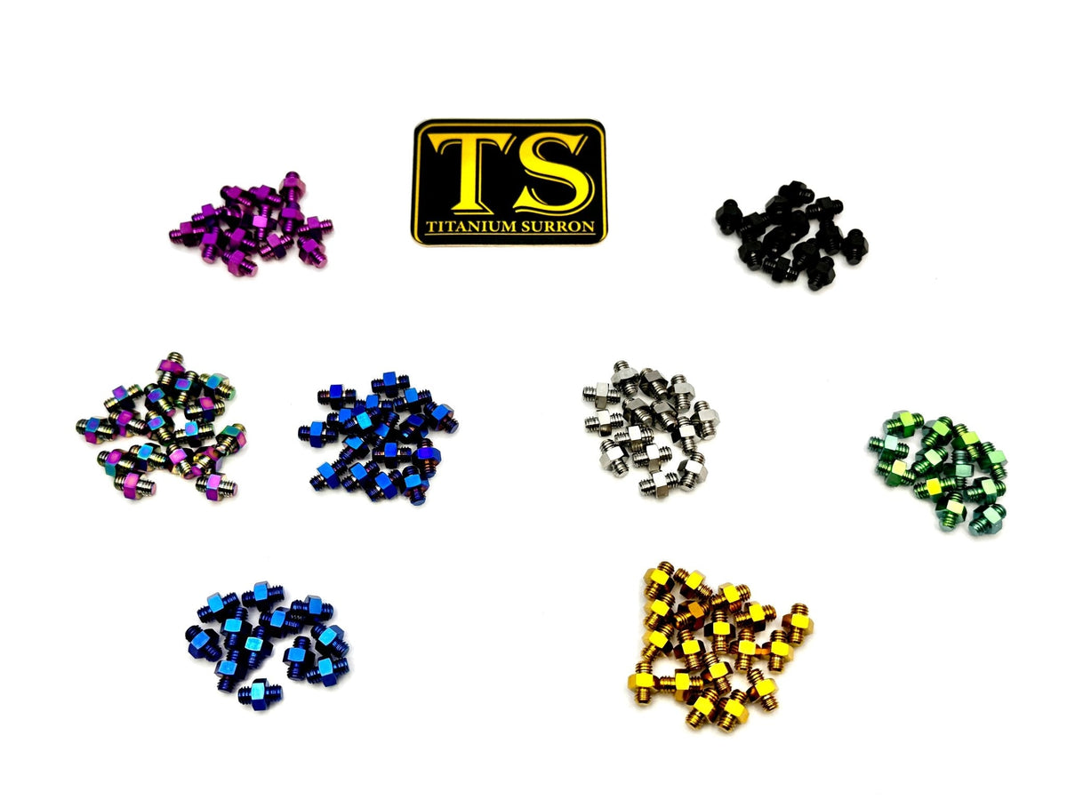 TS Custom Foot Pegs w/ Titanium Grips for Surron and Most Light E-moto-16