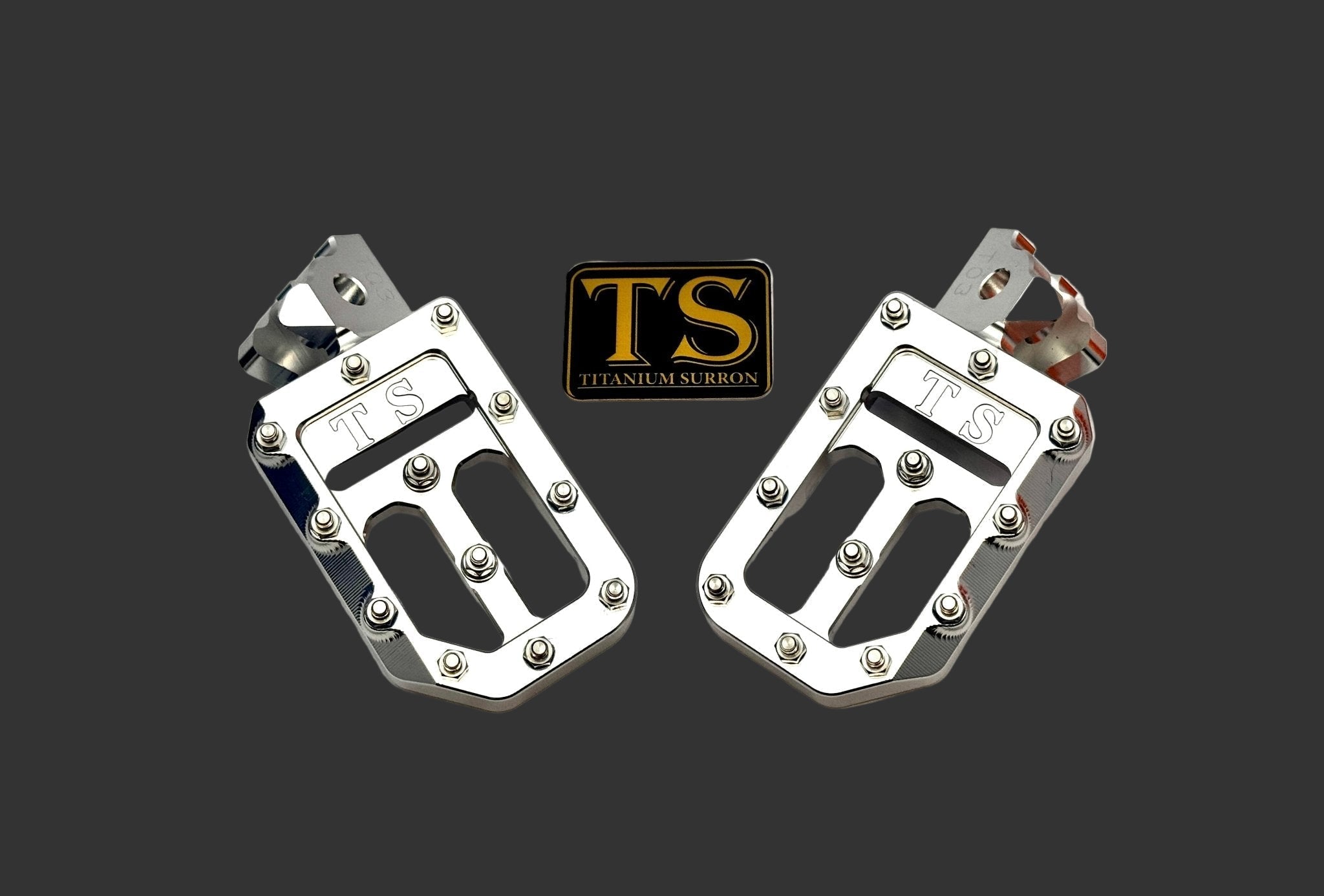 TS Custom Foot Pegs w/ Titanium Grips for Talaria and Altis-13