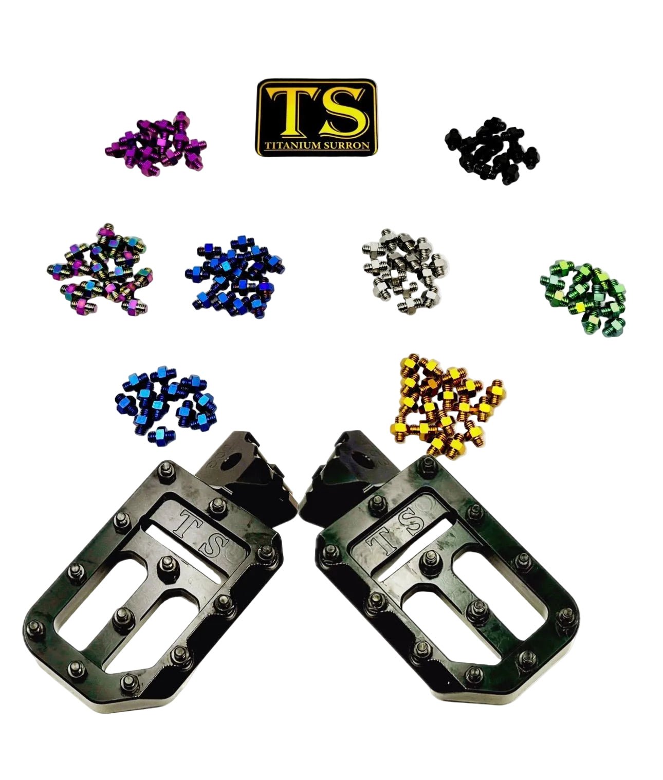 TS Custom Foot Pegs w/ Titanium Grips for Talaria and Altis-22