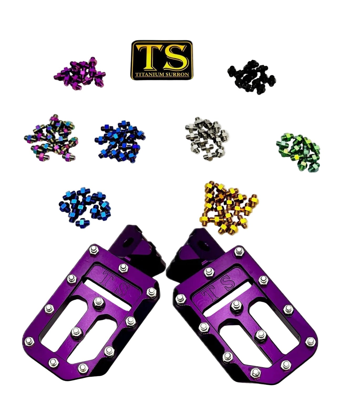 TS Custom Foot Pegs w/ Titanium Grips for Talaria and Altis-20