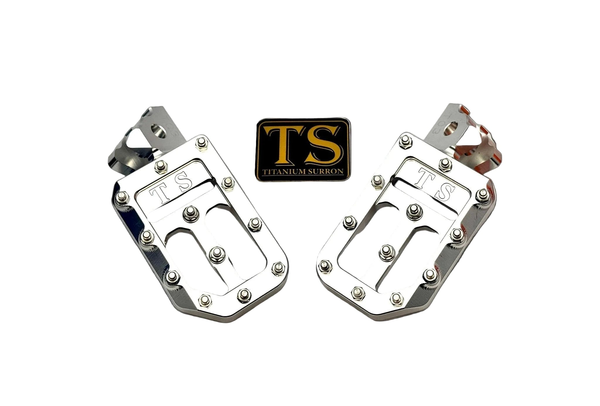 TS Custom Foot Pegs w/ Titanium Grips for Talaria and Altis-12