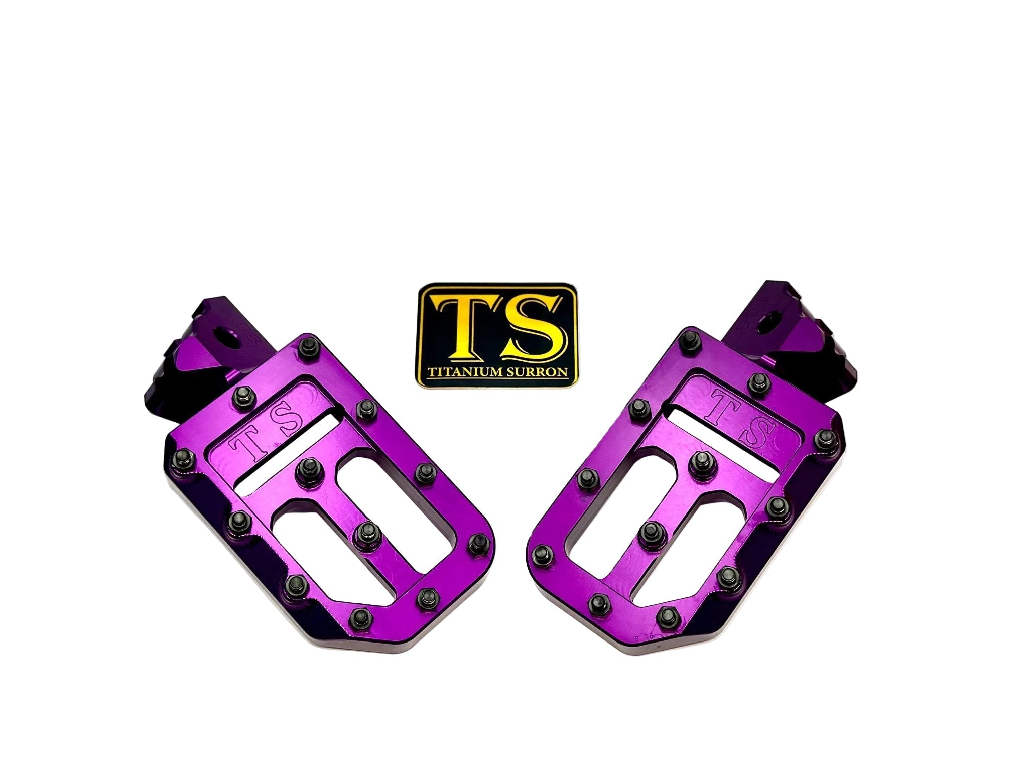 TS Custom Foot Pegs w/ Titanium Grips for Talaria and Altis-29