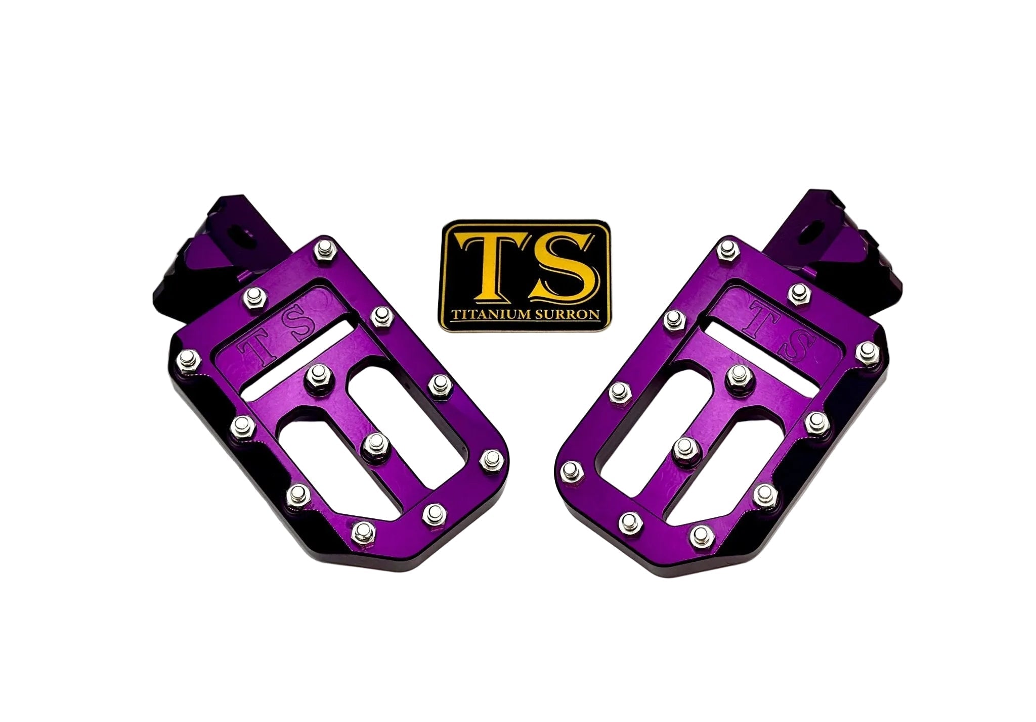 TS Custom Foot Pegs w/ Titanium Grips for Talaria and Altis-30